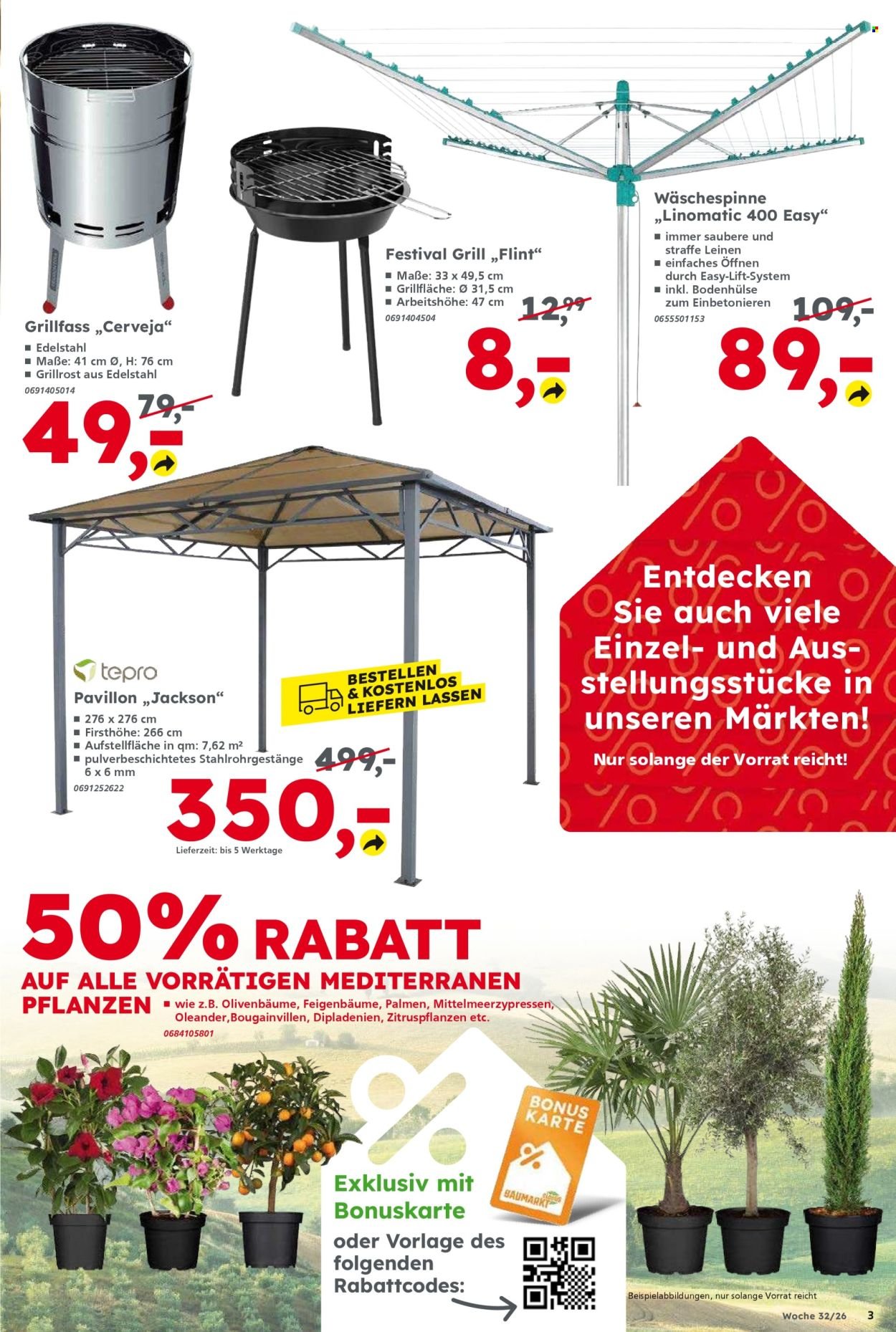 GLOBUS BAUMARKT Prospekt - Ab Montag 3.08.2026