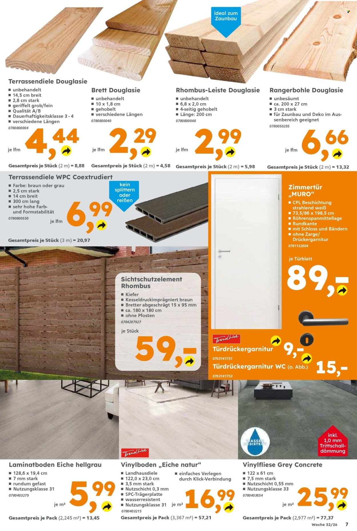 GLOBUS BAUMARKT Prospekt - Ab Montag 3.08.2026
