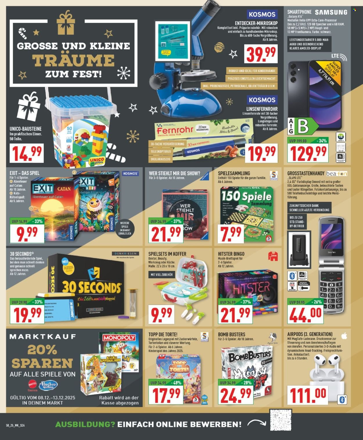 MARKTKAUF Prospekt - Ab Montag 8.12.2025