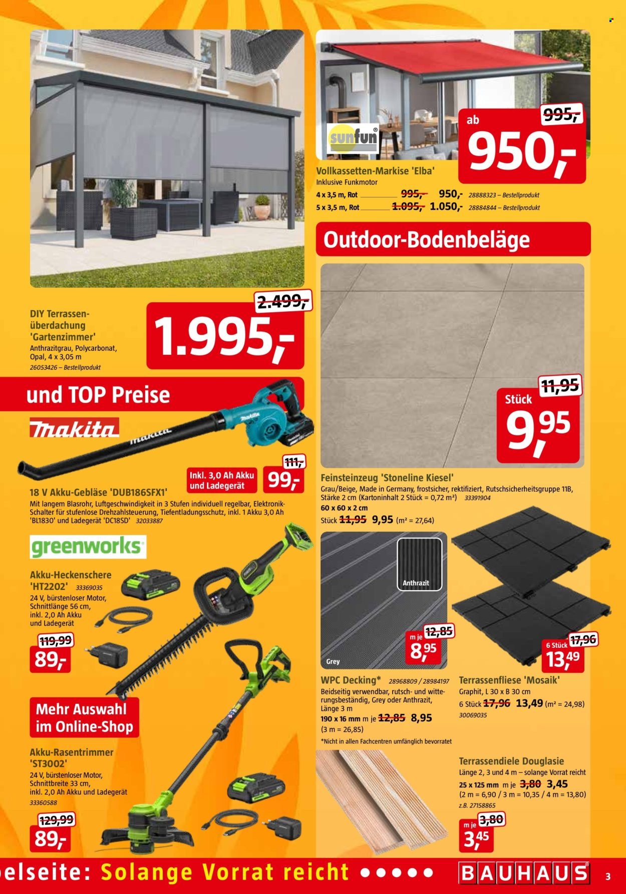 BAUHAUS Prospekt - Ab Samstag 18.07.2026