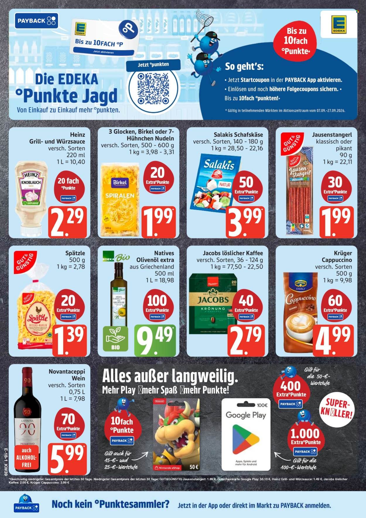 EDEKA Prospekt - Ab Montag 21.09.2026