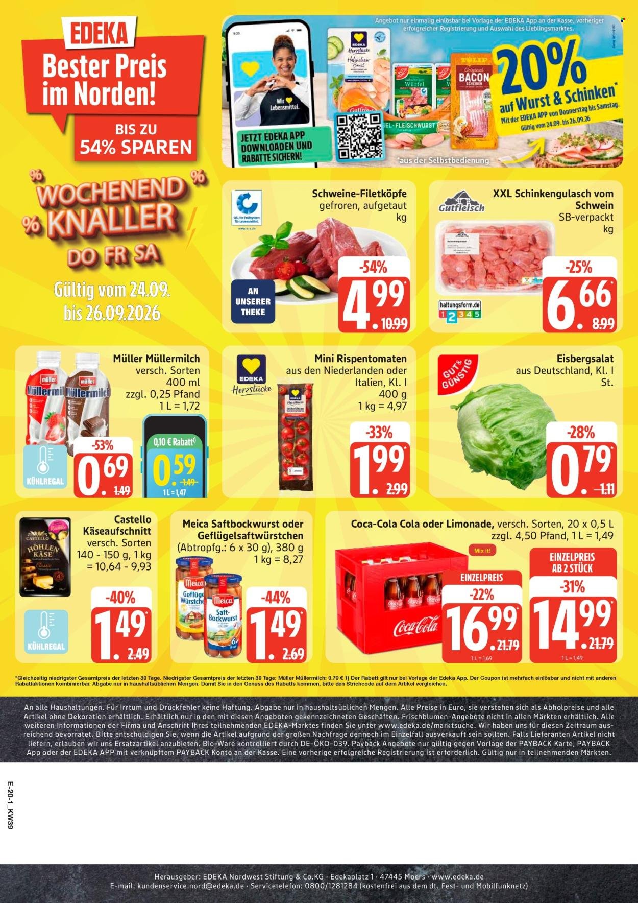 EDEKA Prospekt - Ab Montag 21.09.2026