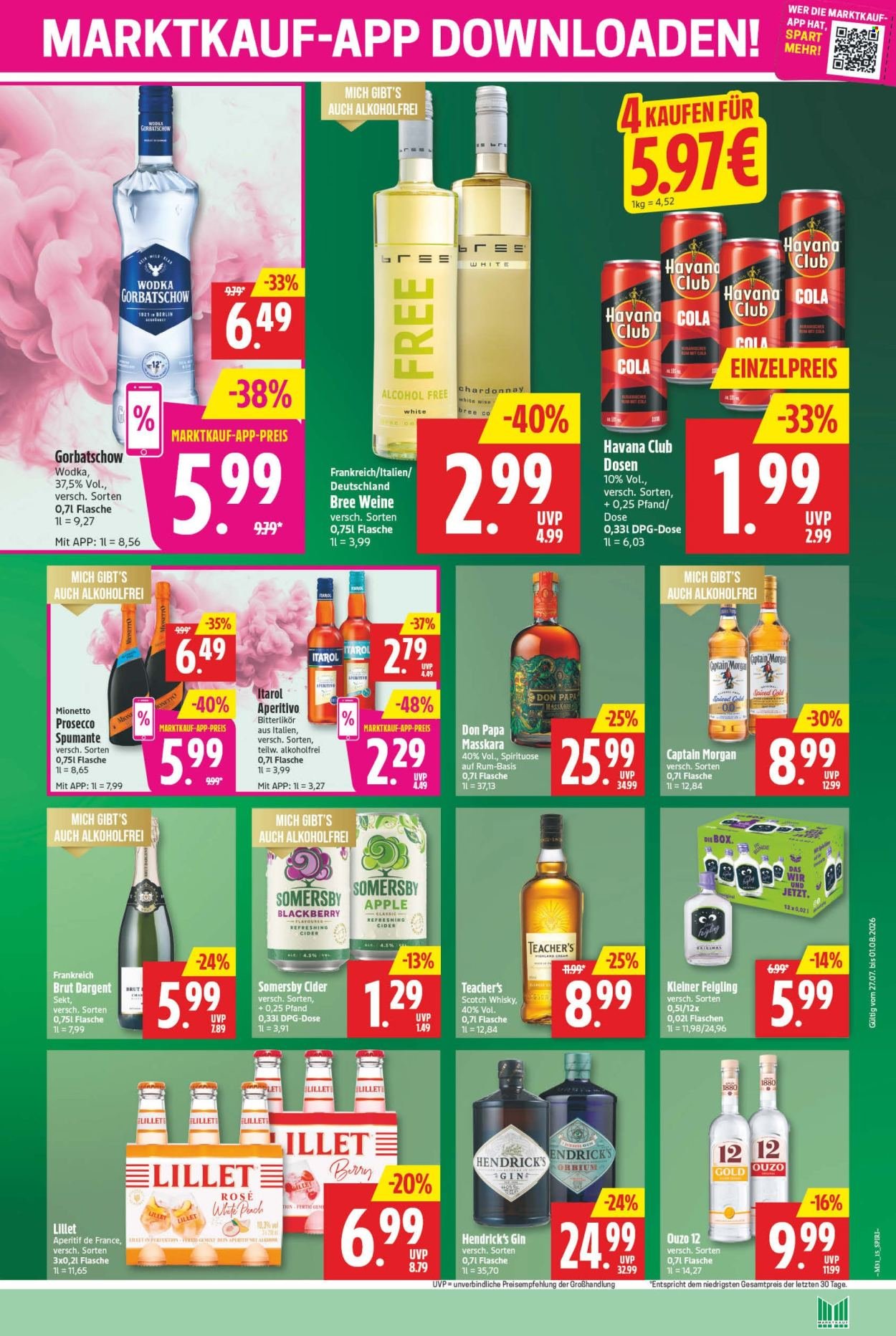 MARKTKAUF Prospekt - Ab Montag 27.07.2026
