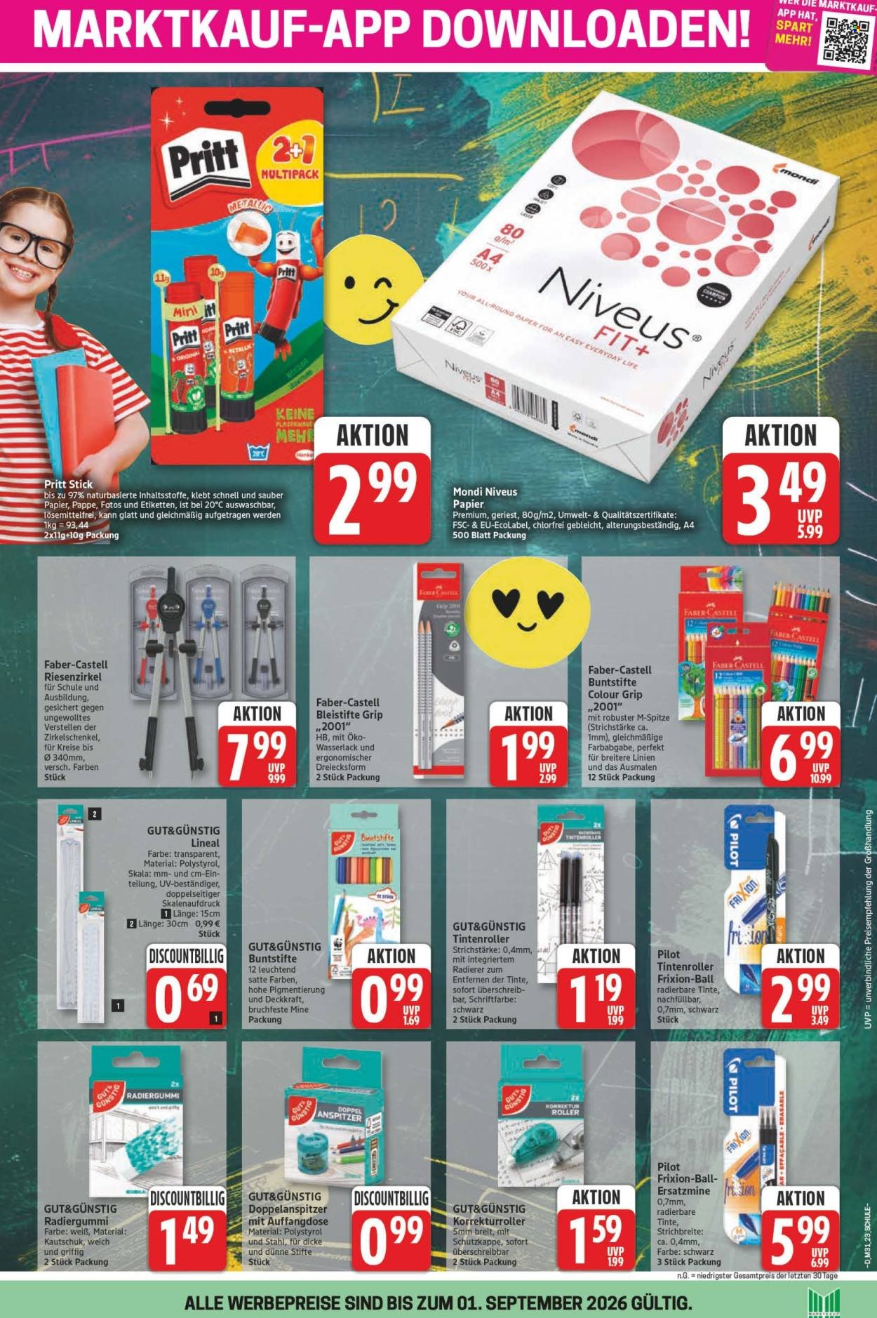MARKTKAUF Prospekt - Ab Montag 27.07.2026