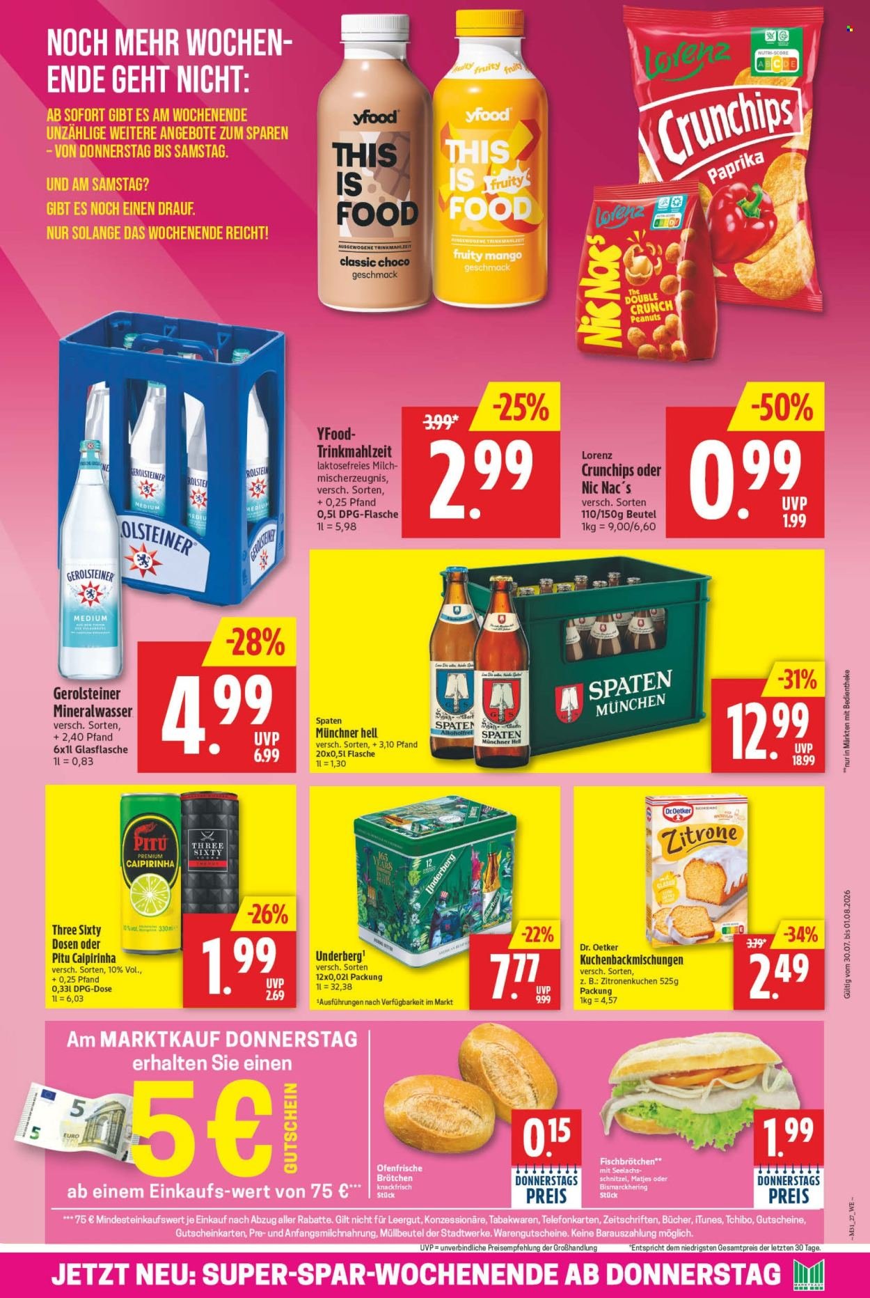 MARKTKAUF Prospekt - Ab Montag 27.07.2026