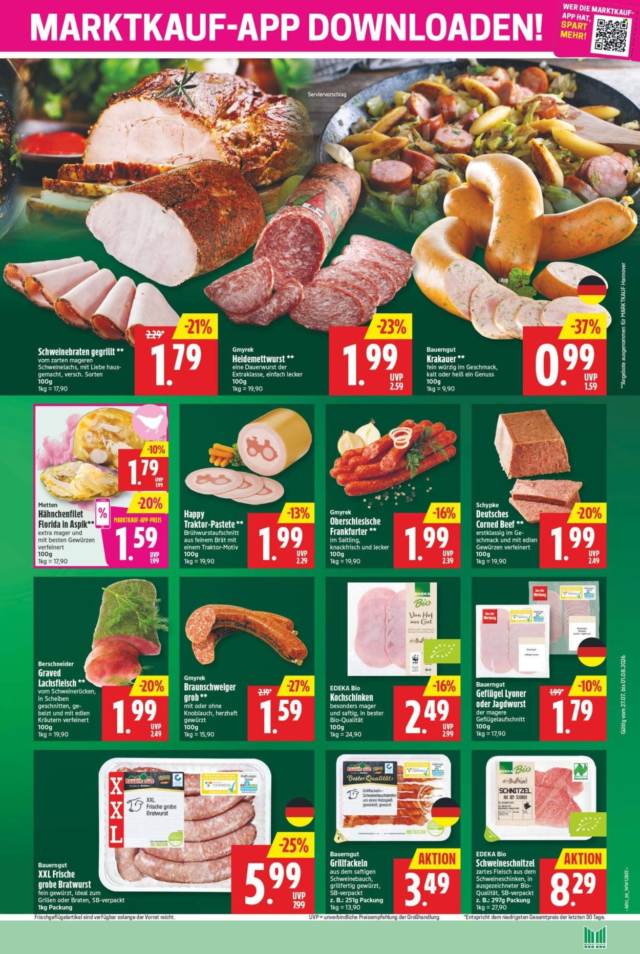 MARKTKAUF Prospekt - Ab Montag 27.07.2026