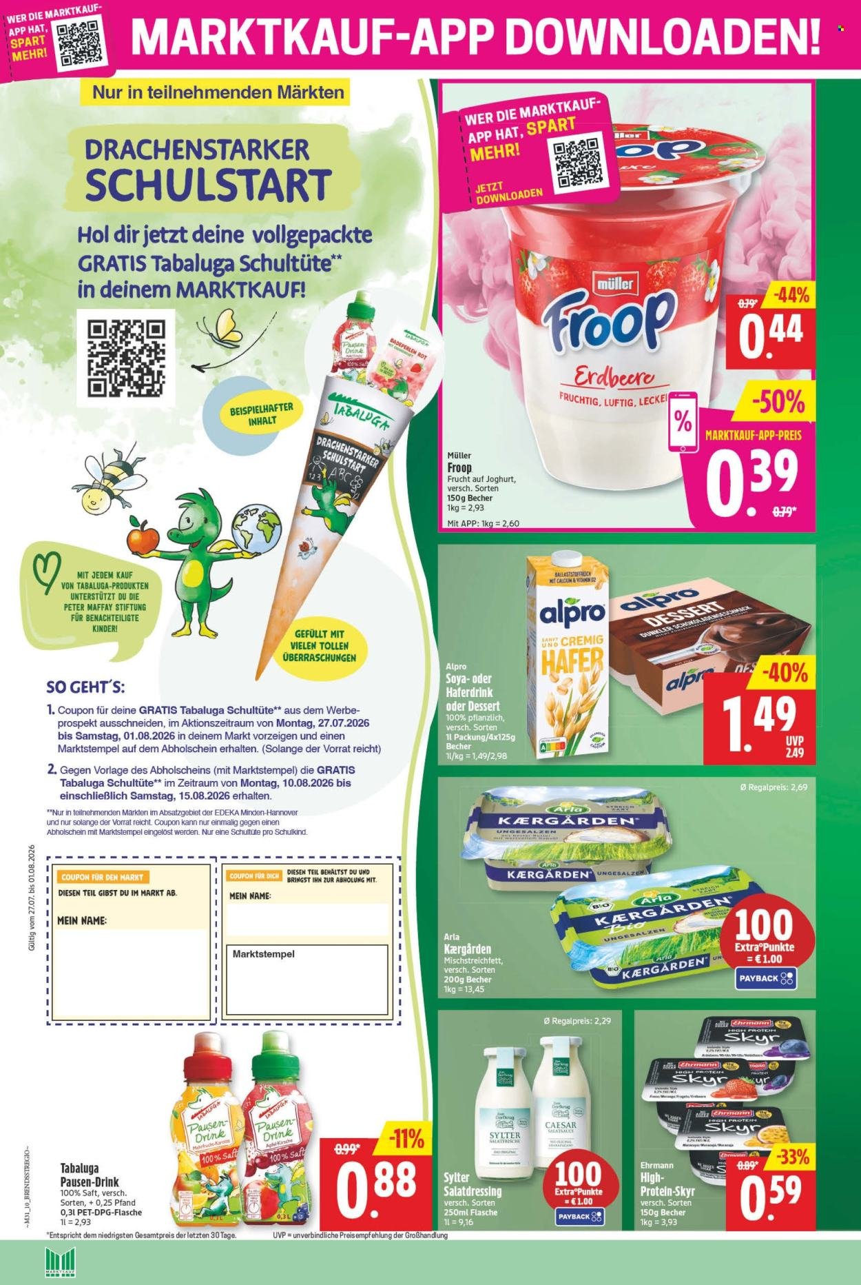 MARKTKAUF Prospekt - Ab Montag 27.07.2026