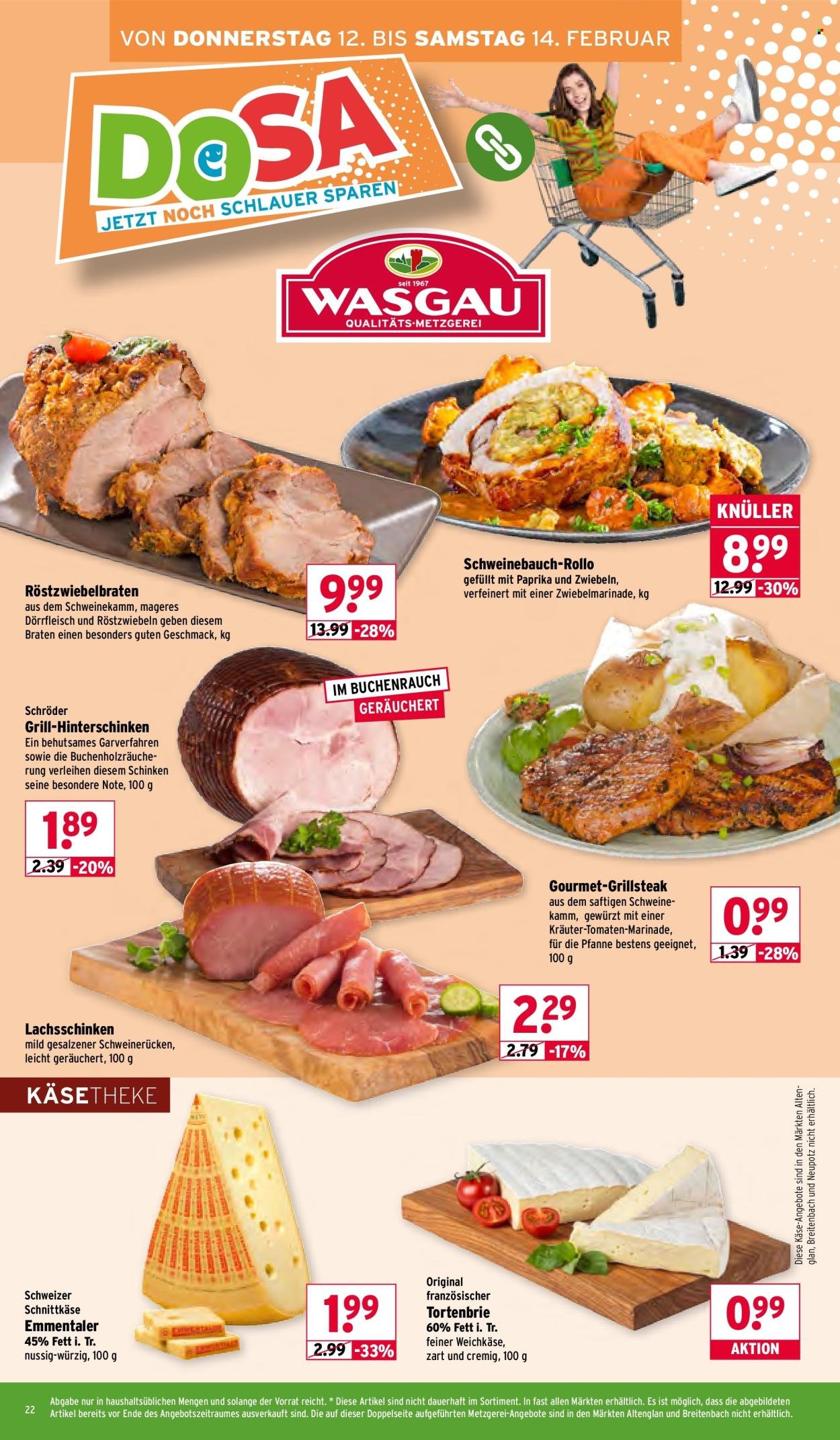 WASGAU Prospekt - Ab Montag 9.02.2026