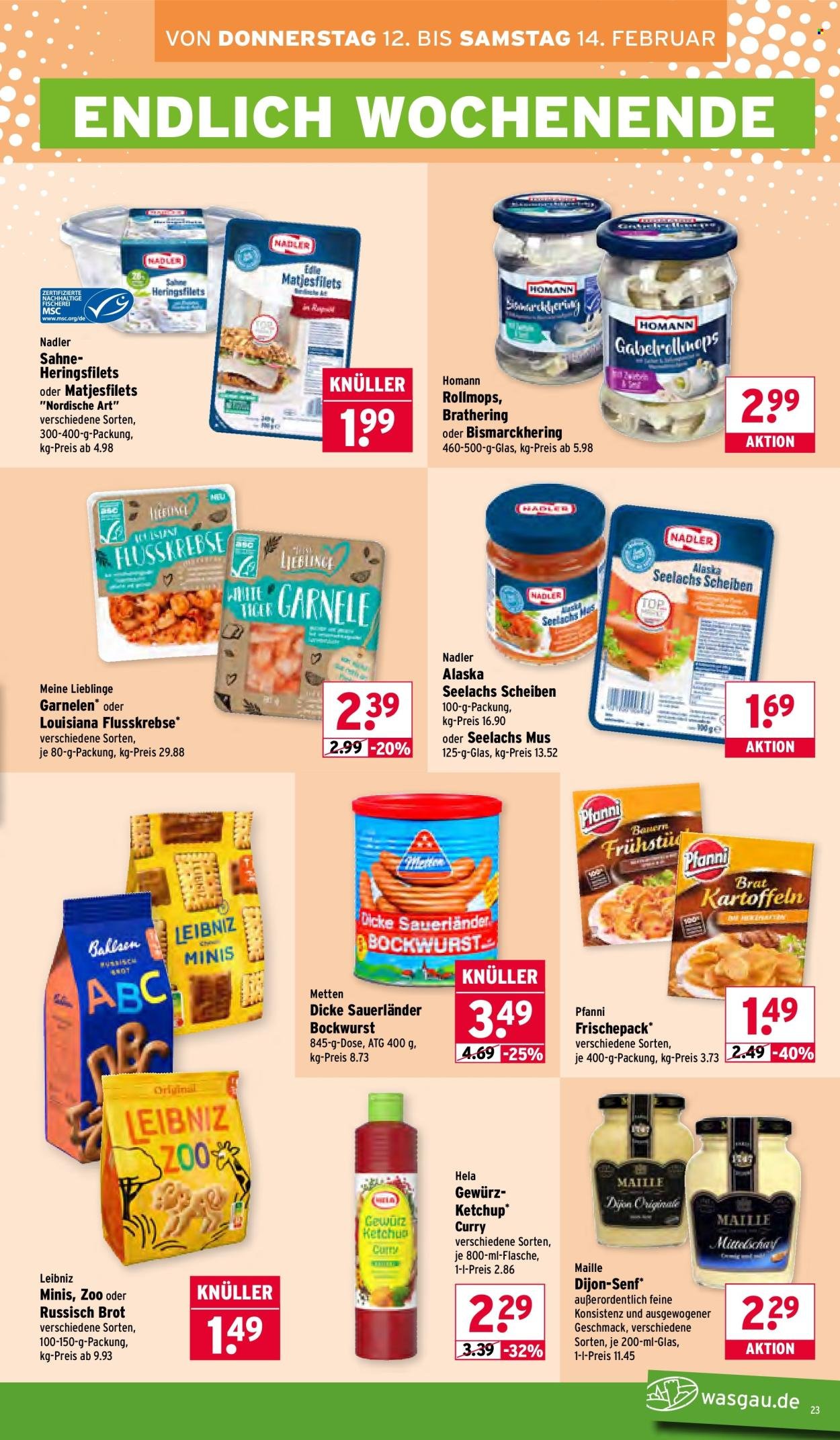 WASGAU Prospekt - Ab Montag 9.02.2026