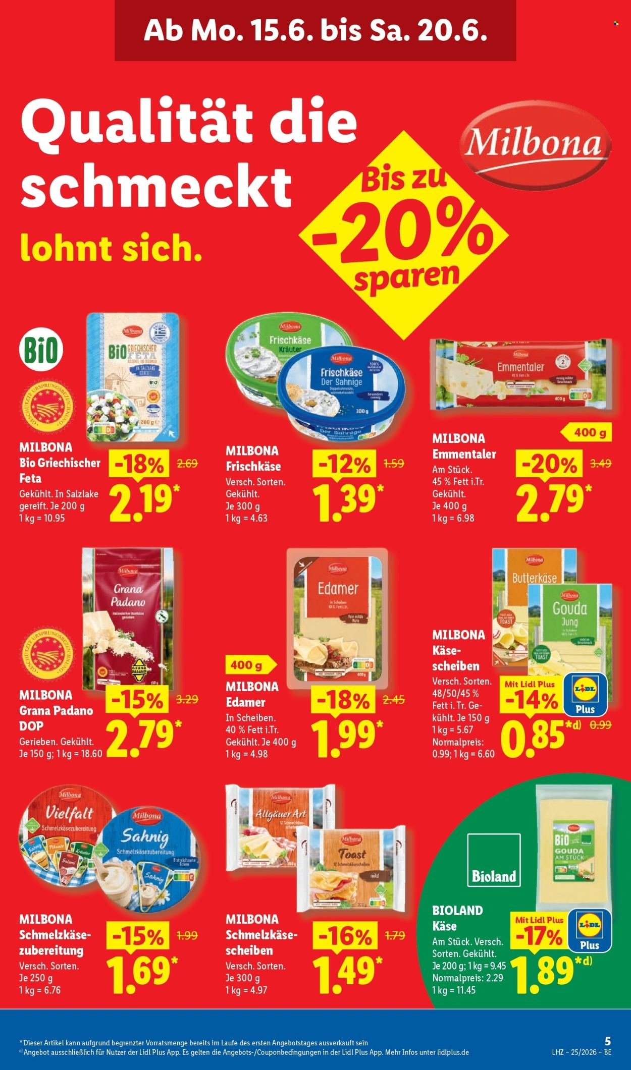 LIDL Prospekt - Ab Montag 15.06.2026