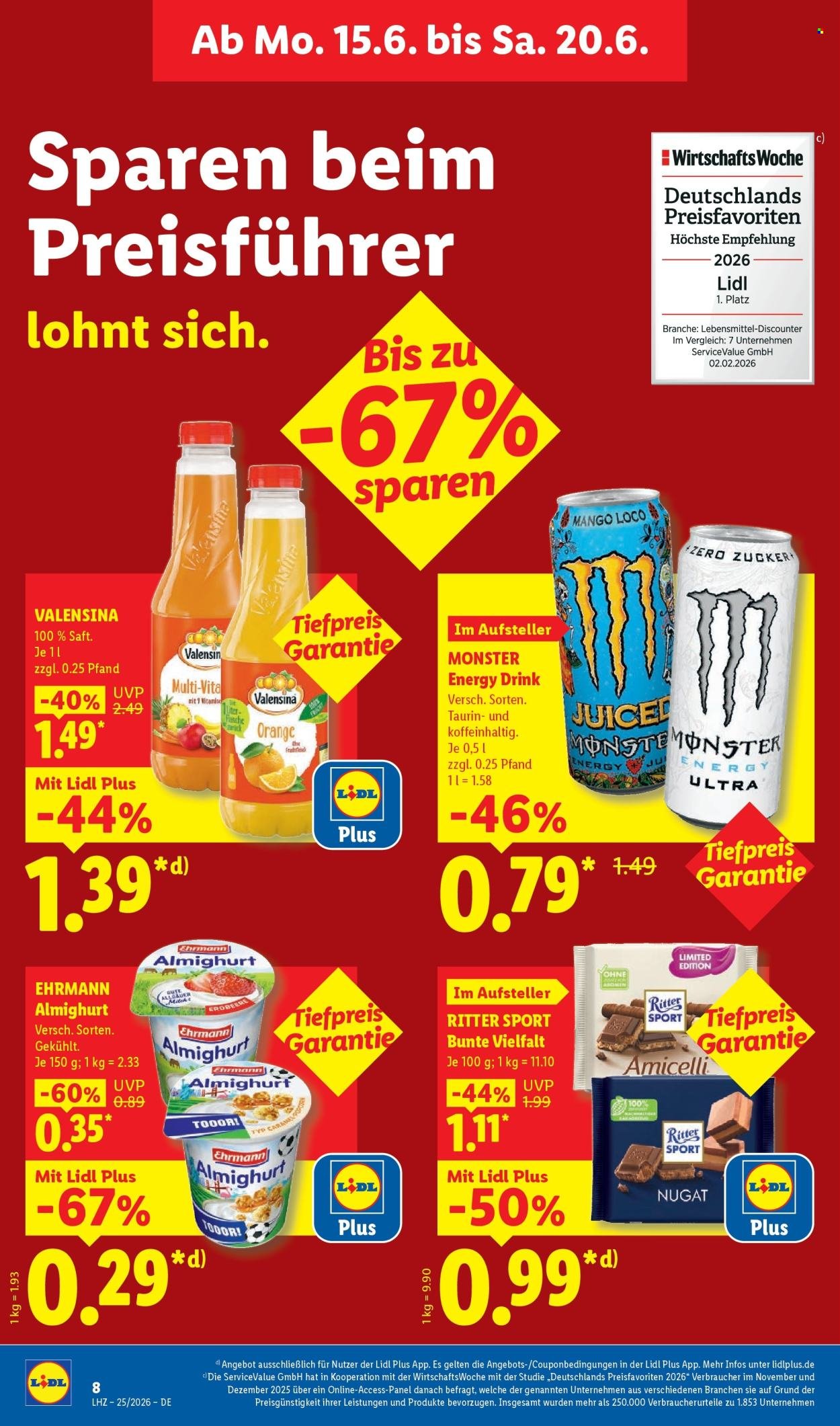 LIDL Prospekt - Ab Montag 15.06.2026