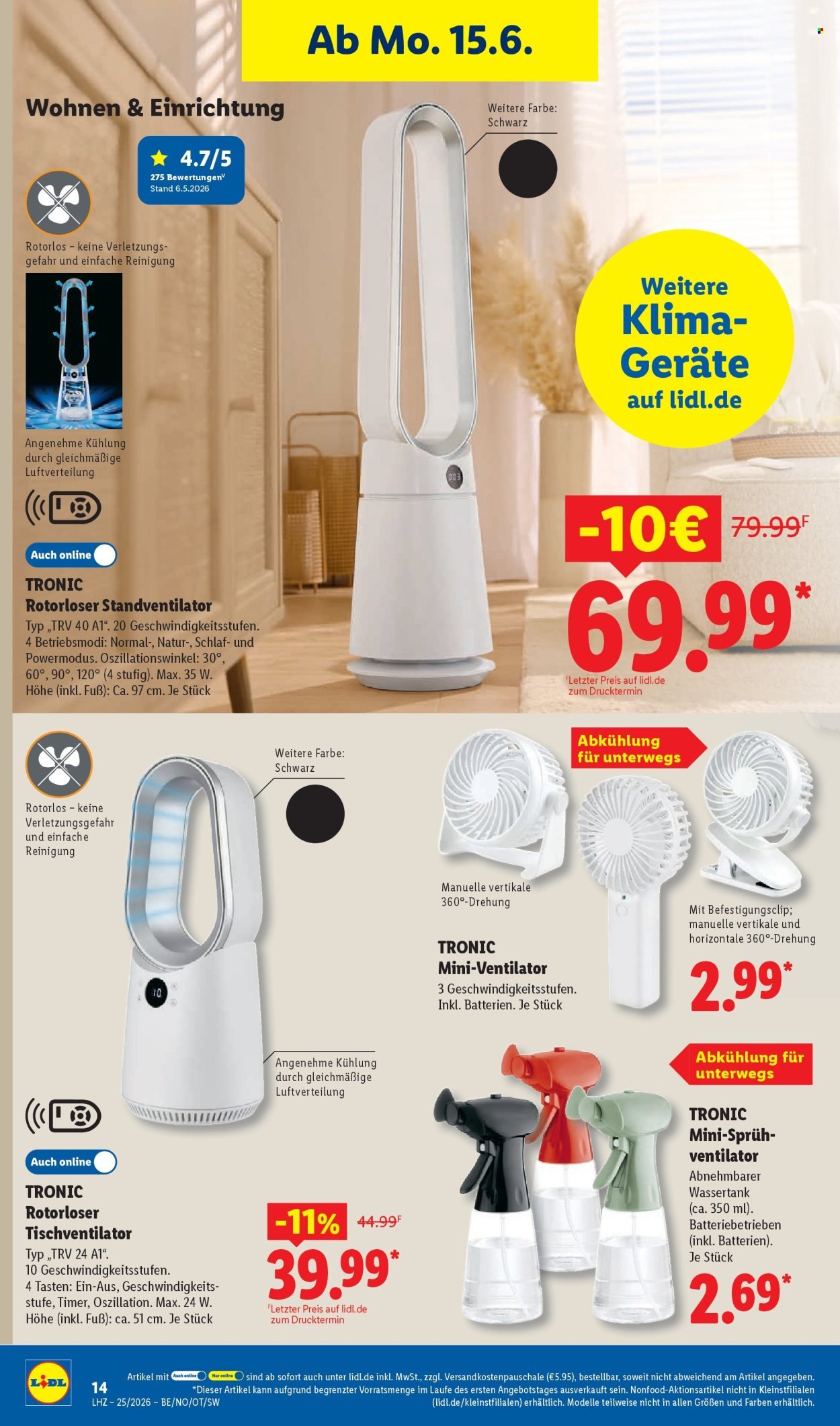 LIDL Prospekt - Ab Montag 15.06.2026