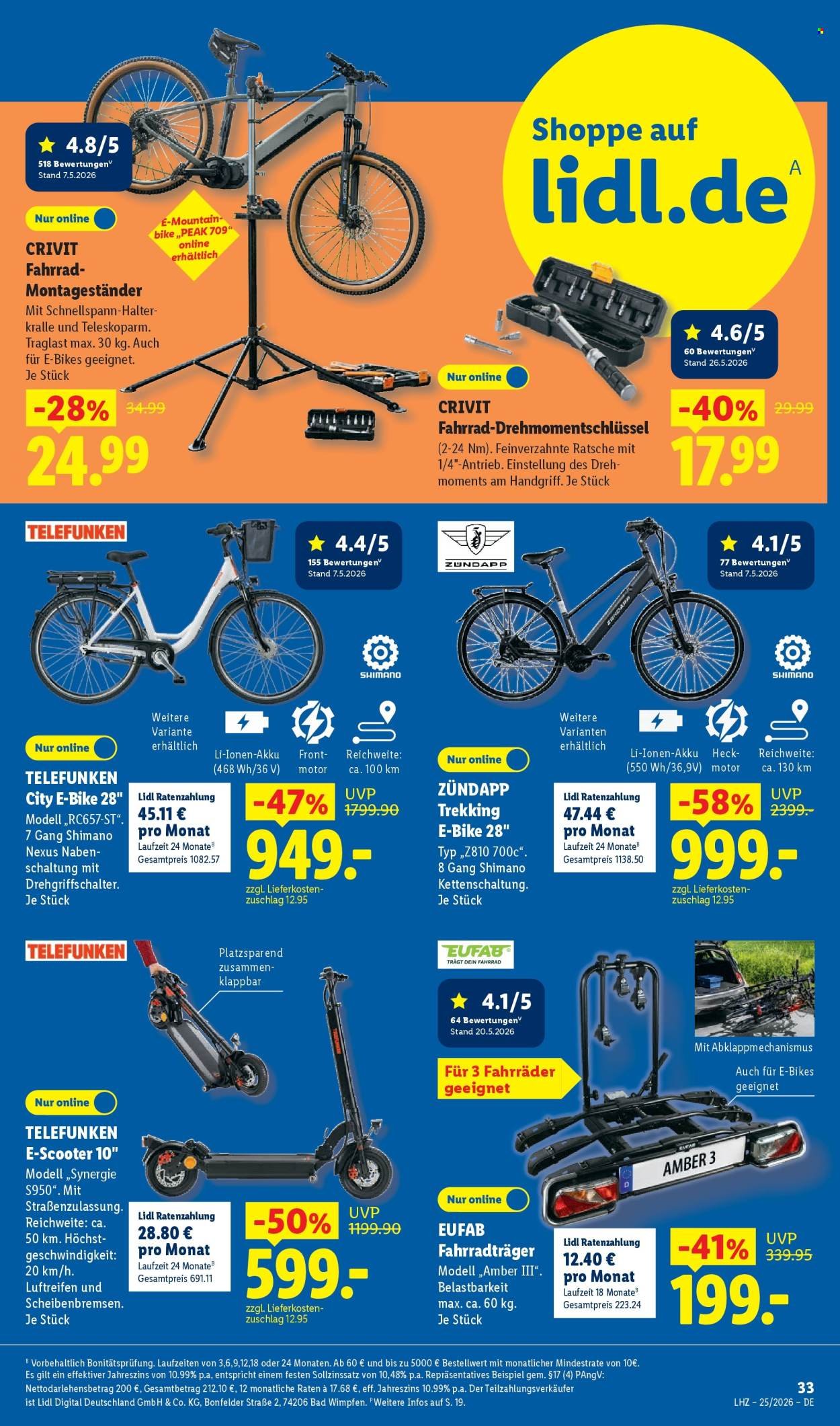 LIDL Prospekt - Ab Montag 15.06.2026