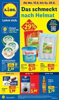 LIDL Prospekt - Ab Montag 15.06.2026