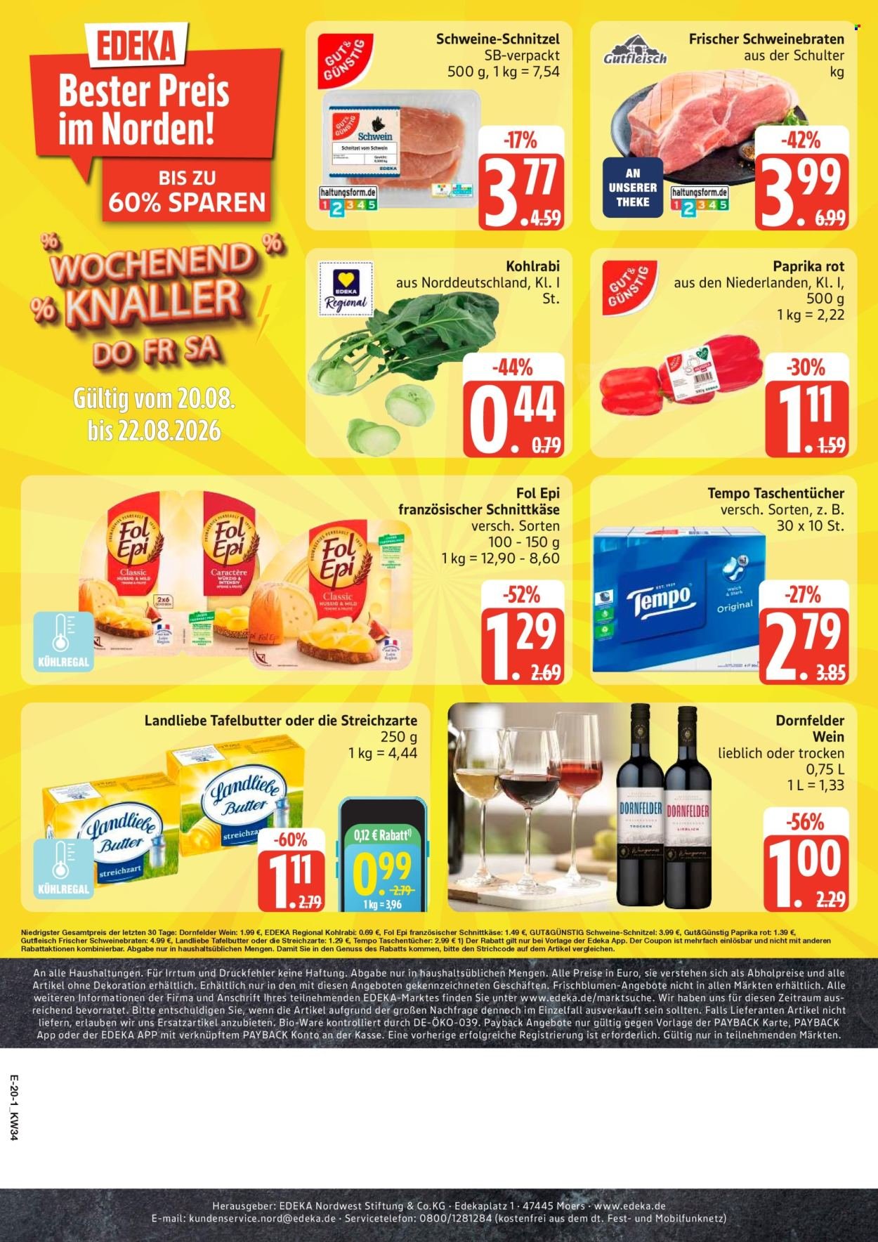 EDEKA Prospekt - Ab Montag 17.08.2026