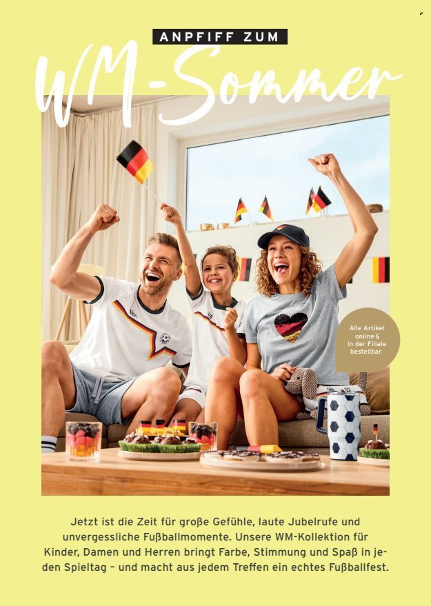 TCHIBO Prospekt - Anpfiff zum WM-Sommer