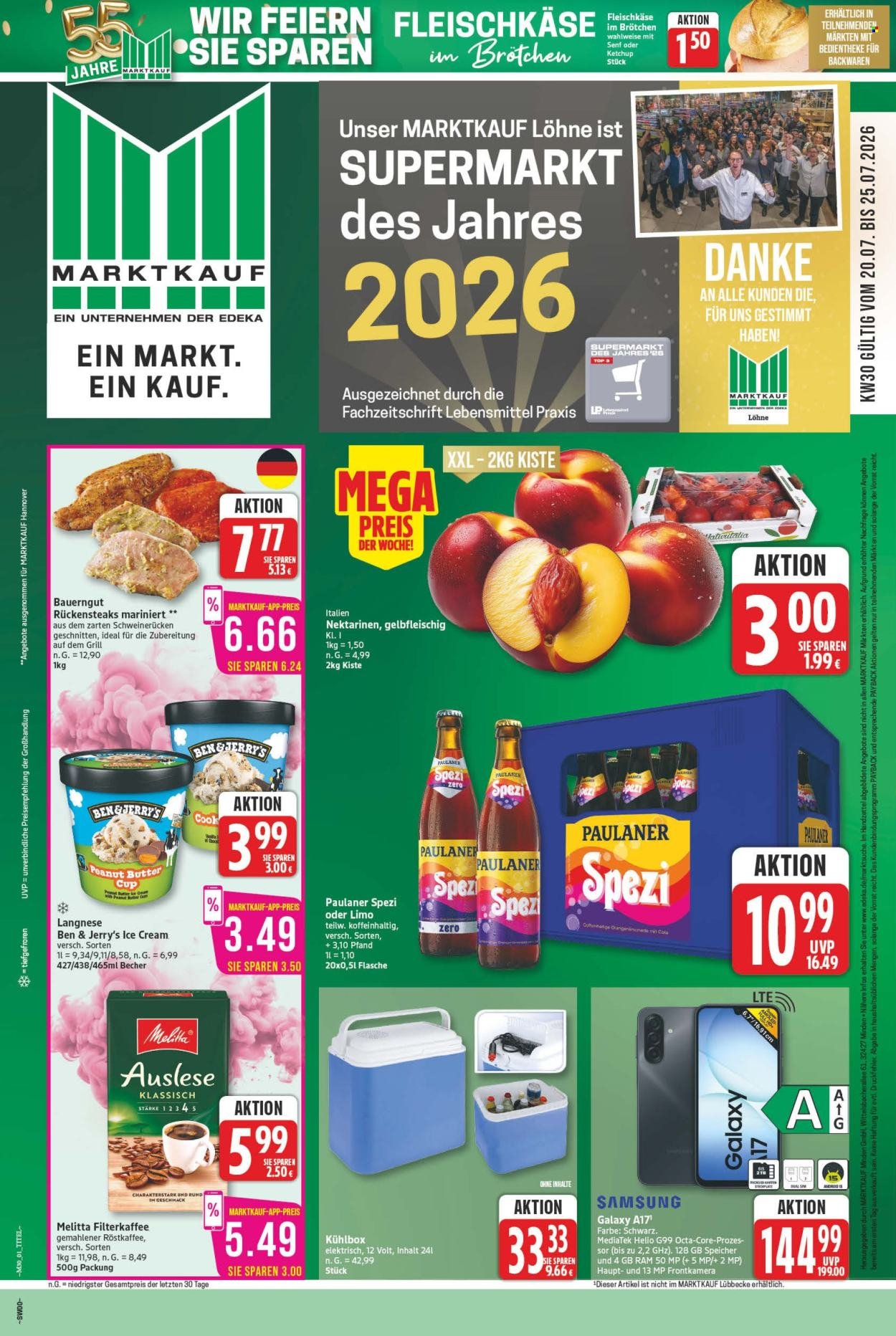 MARKTKAUF Prospekt - Ab Montag 20.07.2026