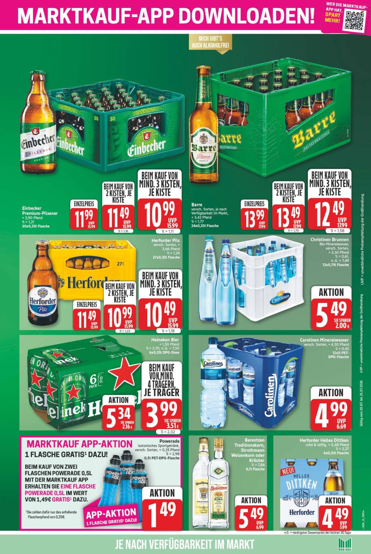 MARKTKAUF Prospekt - Ab Montag 20.07.2026