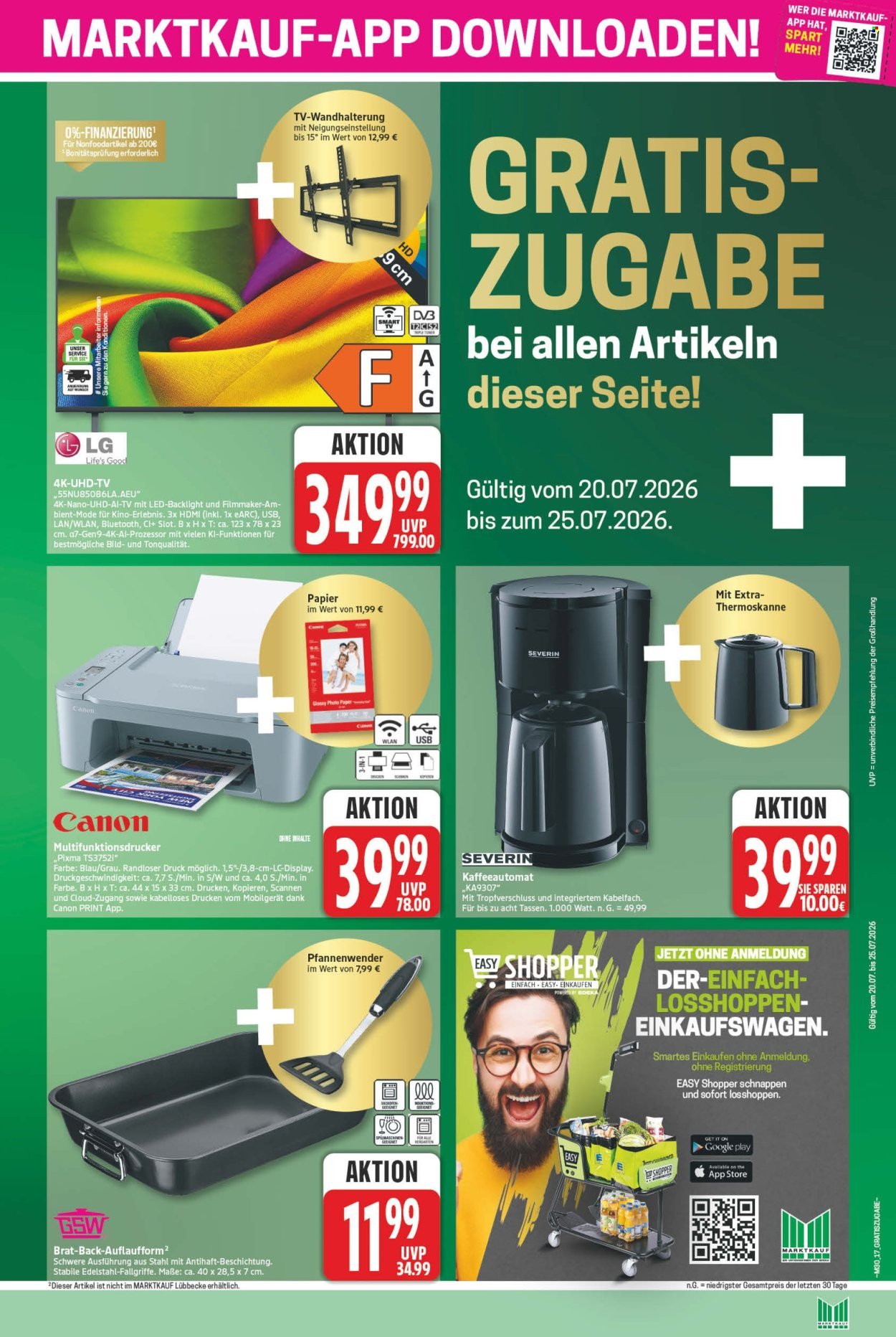 MARKTKAUF Prospekt - Ab Montag 20.07.2026