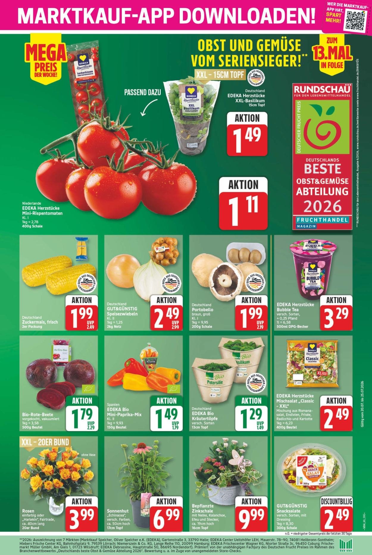 MARKTKAUF Prospekt - Ab Montag 20.07.2026