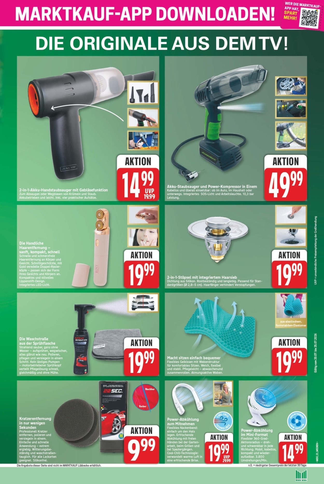 MARKTKAUF Prospekt - Ab Montag 20.07.2026