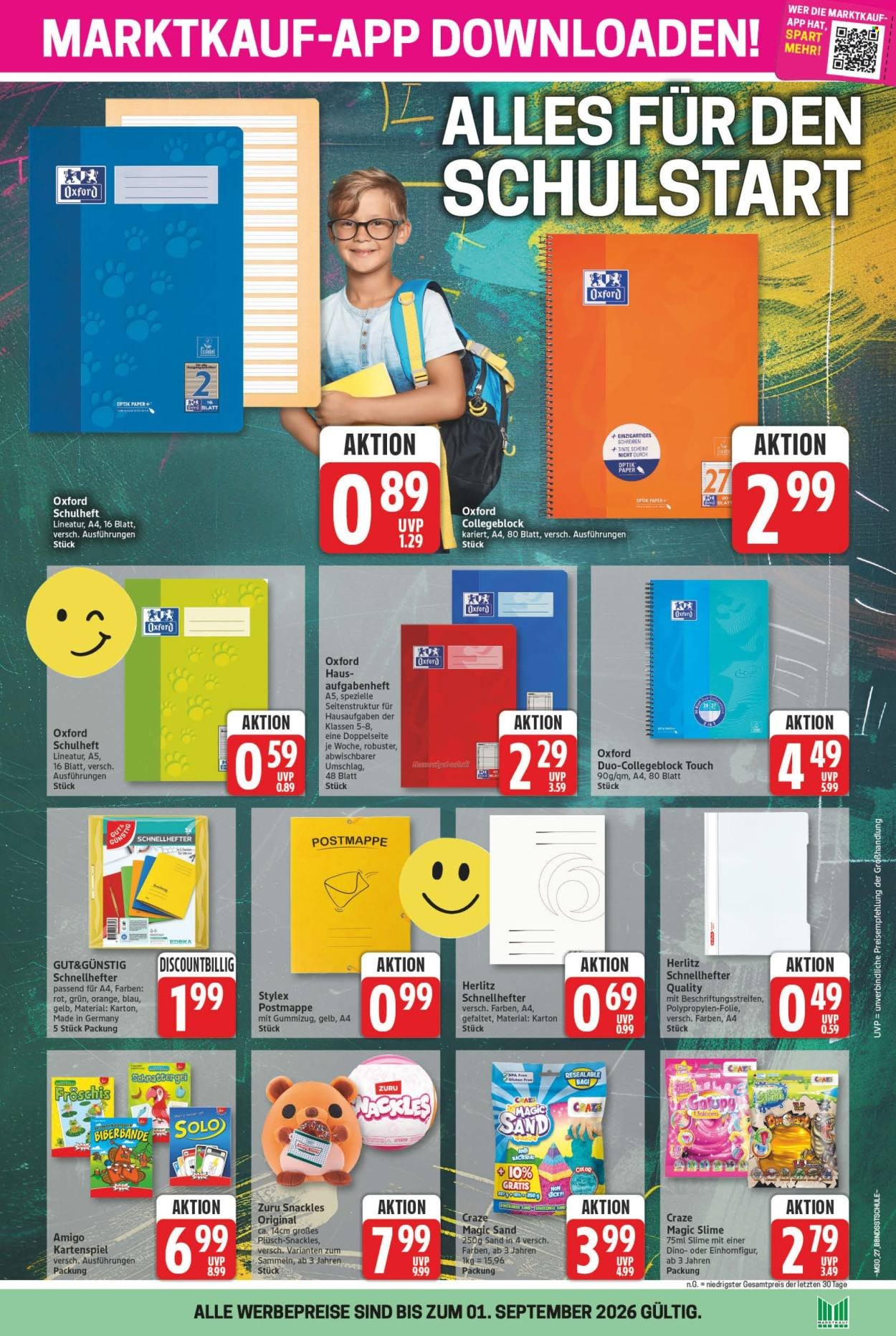 MARKTKAUF Prospekt - Ab Montag 20.07.2026
