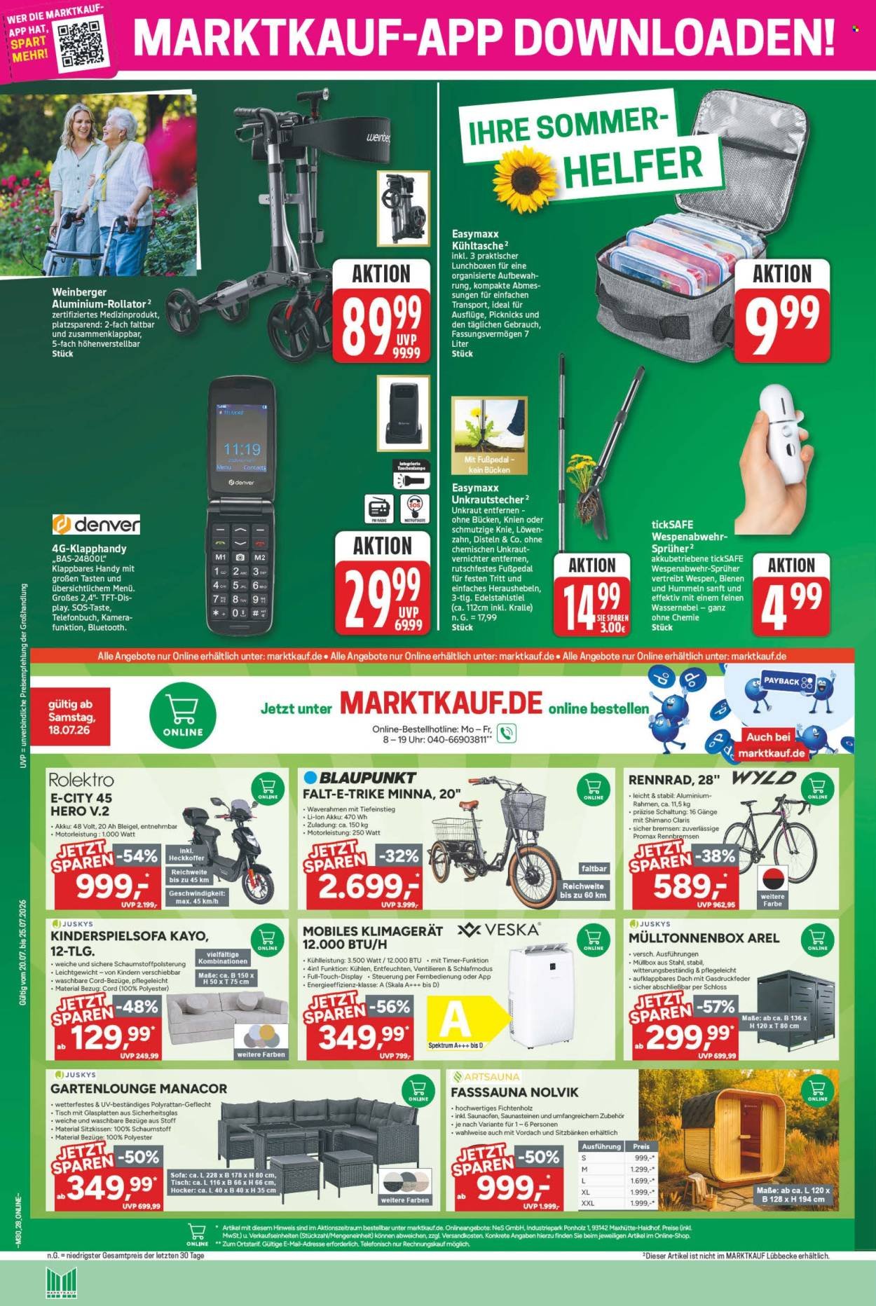 MARKTKAUF Prospekt - Ab Montag 20.07.2026