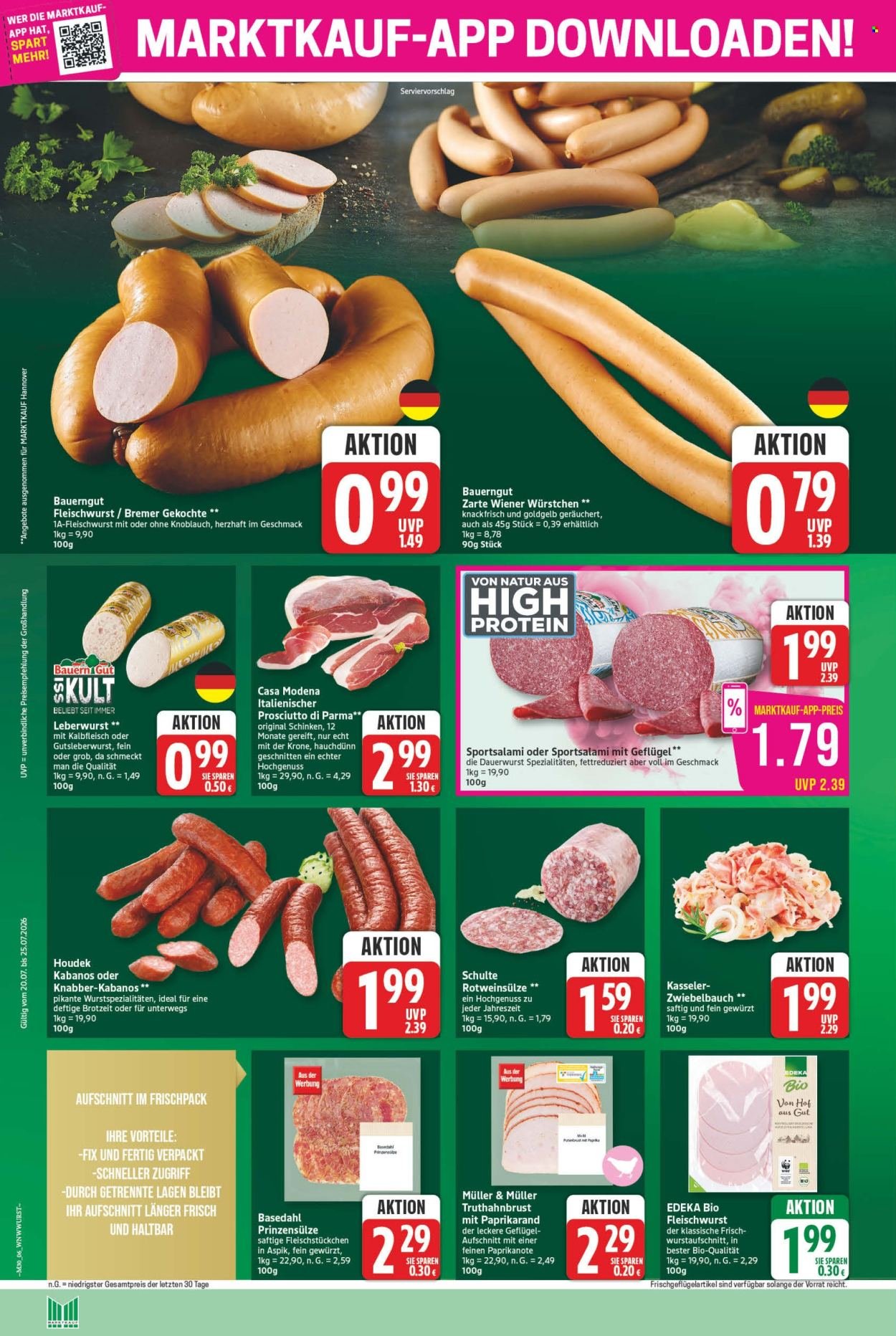 MARKTKAUF Prospekt - Ab Montag 20.07.2026