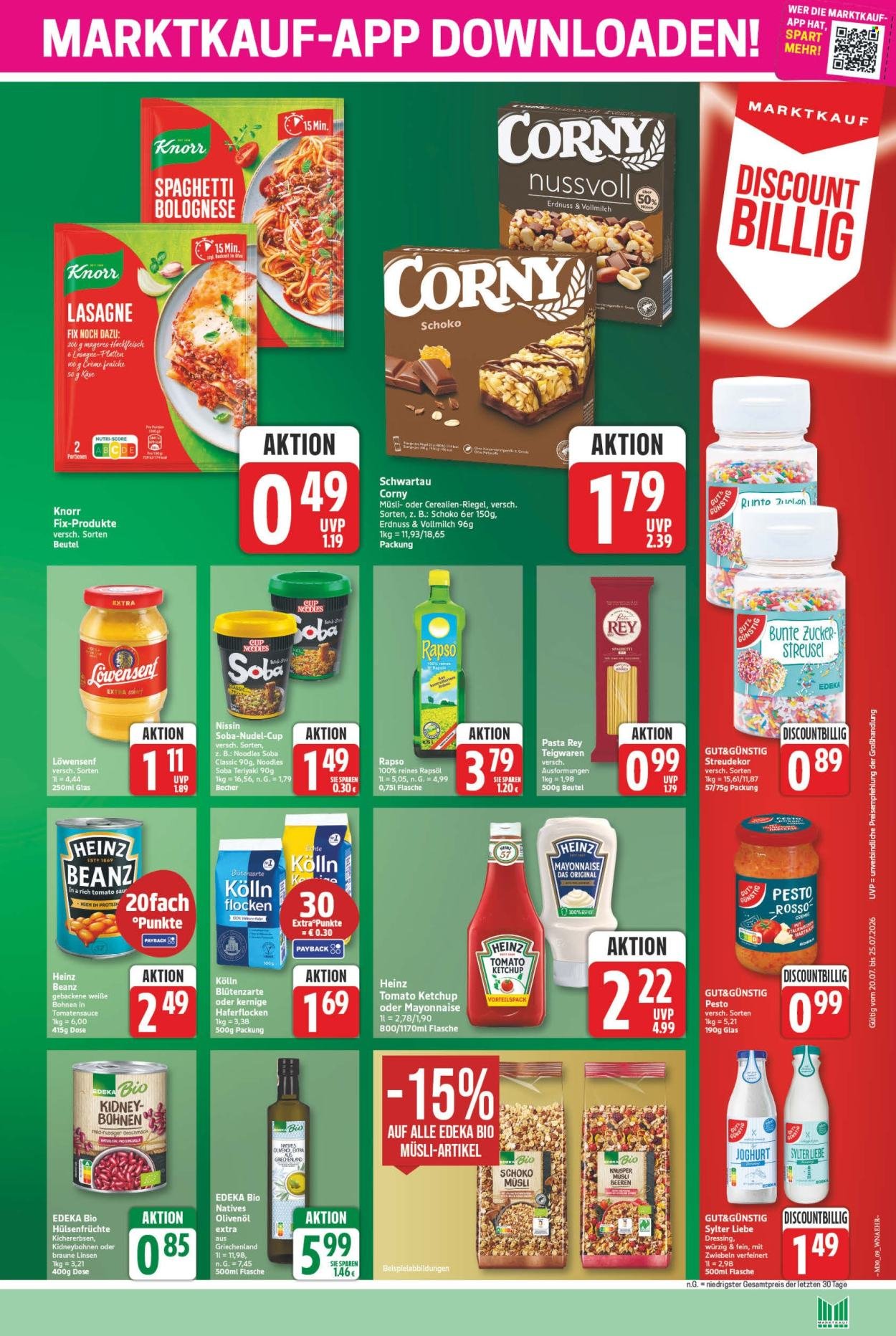 MARKTKAUF Prospekt - Ab Montag 20.07.2026