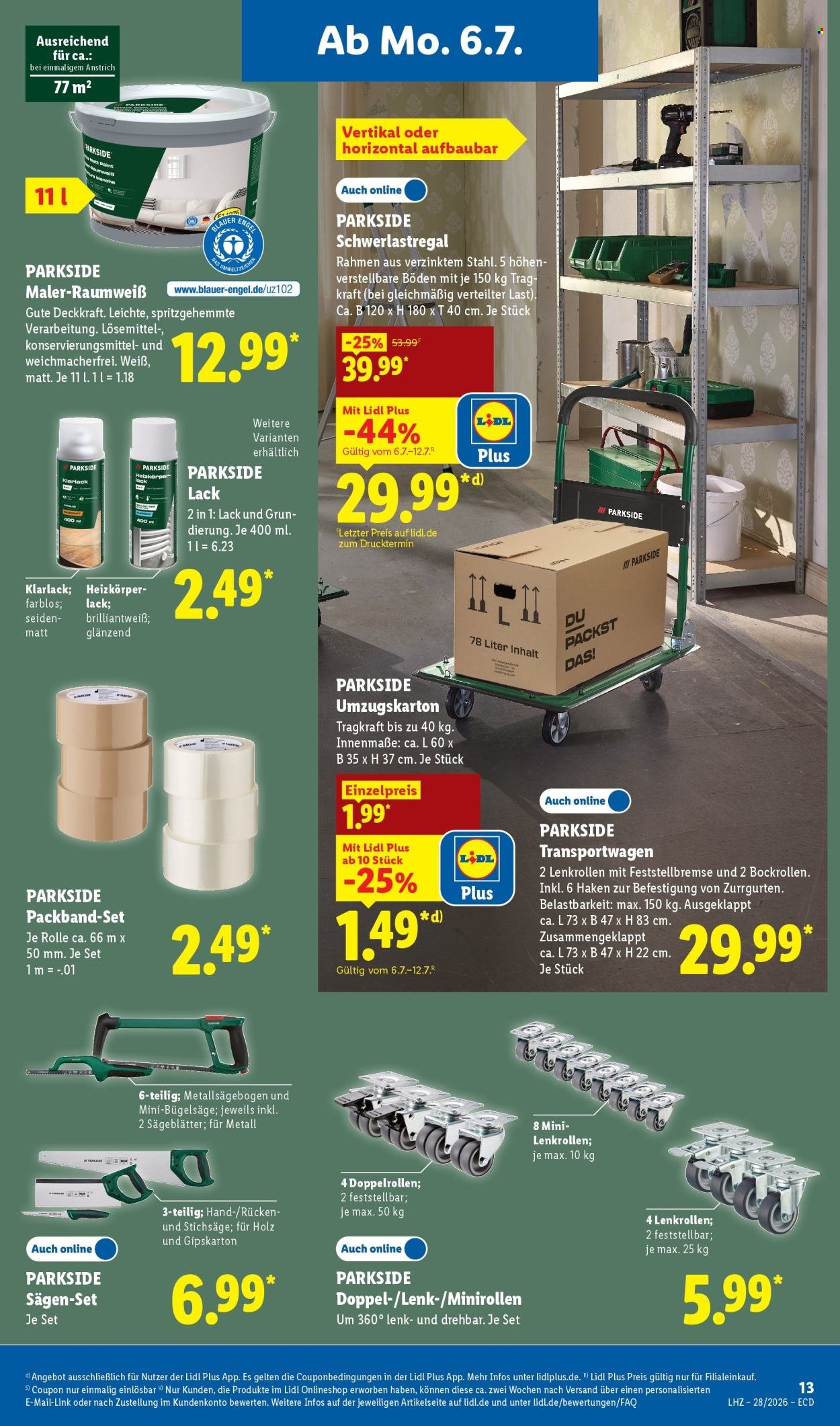LIDL Prospekt - Ab Montag 6.07.2026