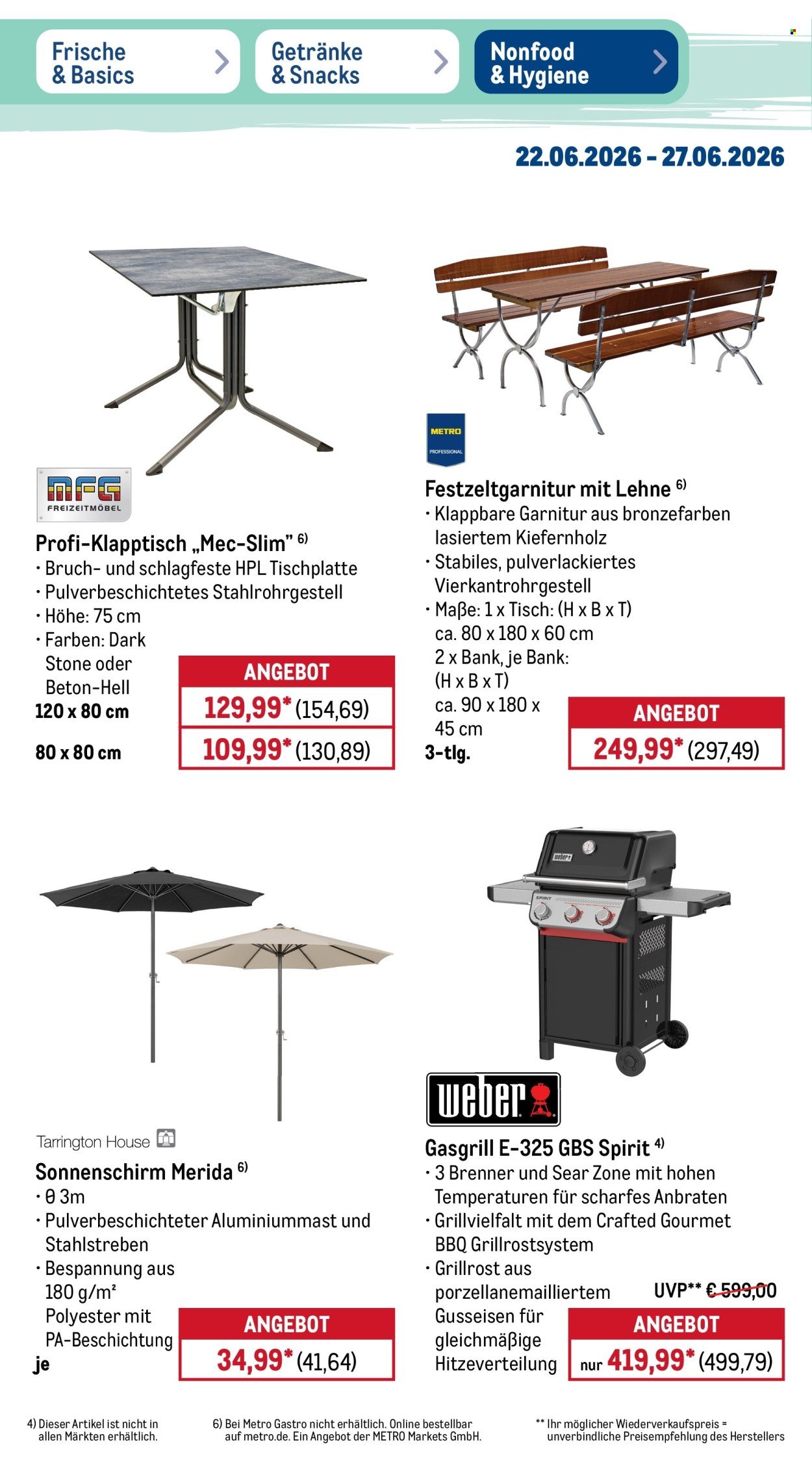 METRO Prospekt - NonFood-Angebote