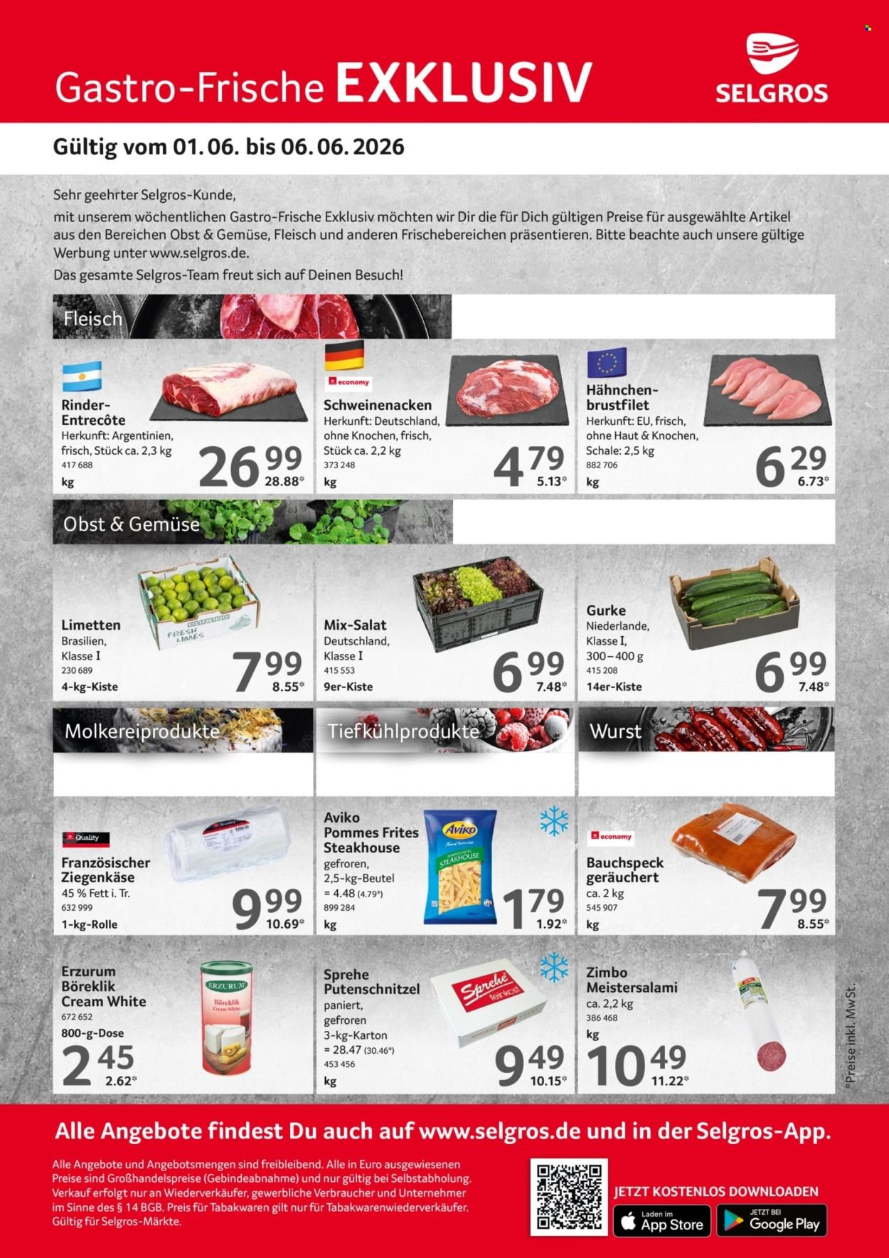 SELGROS Prospekt - Gastro Angebote