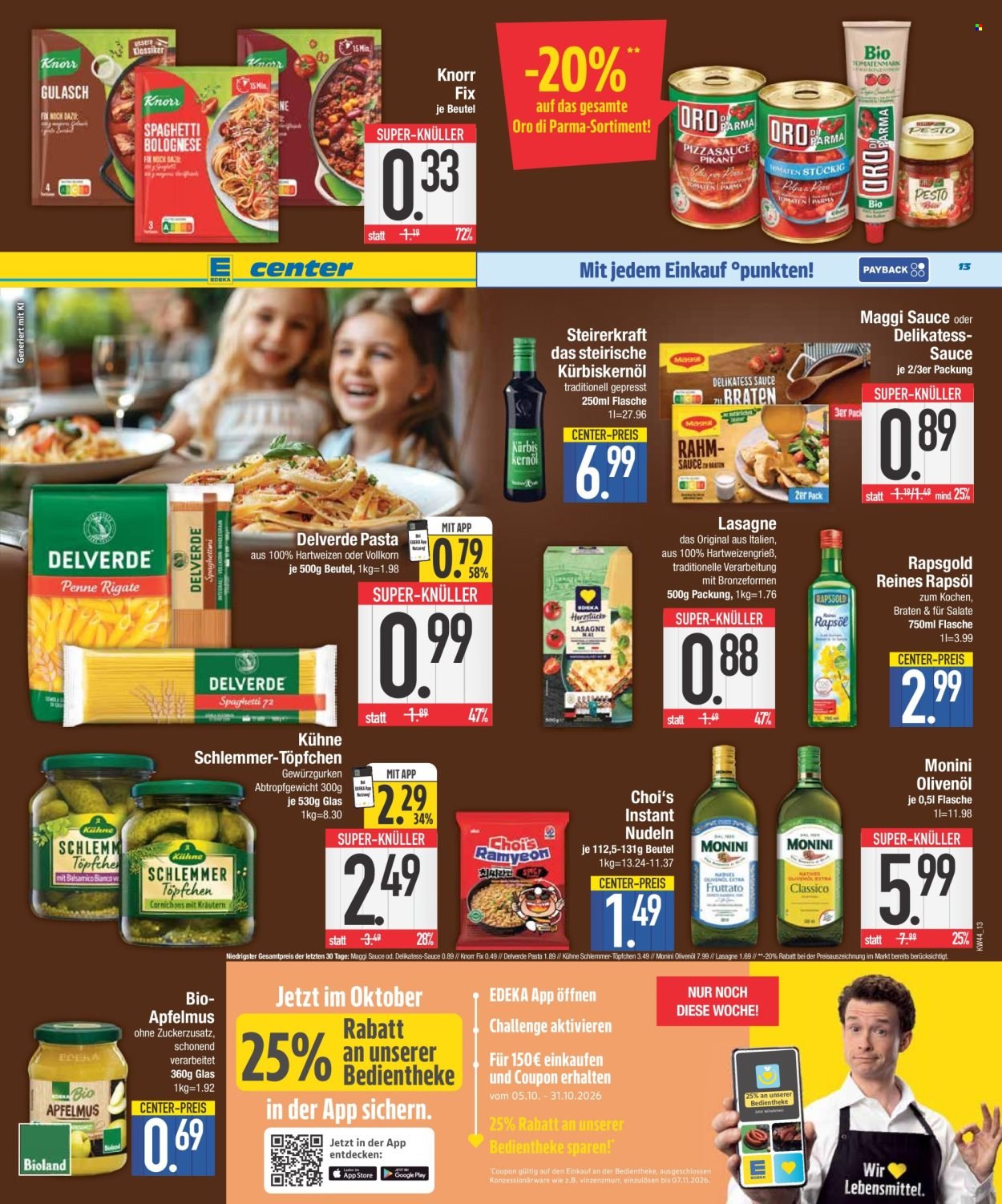 EDEKA Prospekt - Ab Montag 26.10.2026
