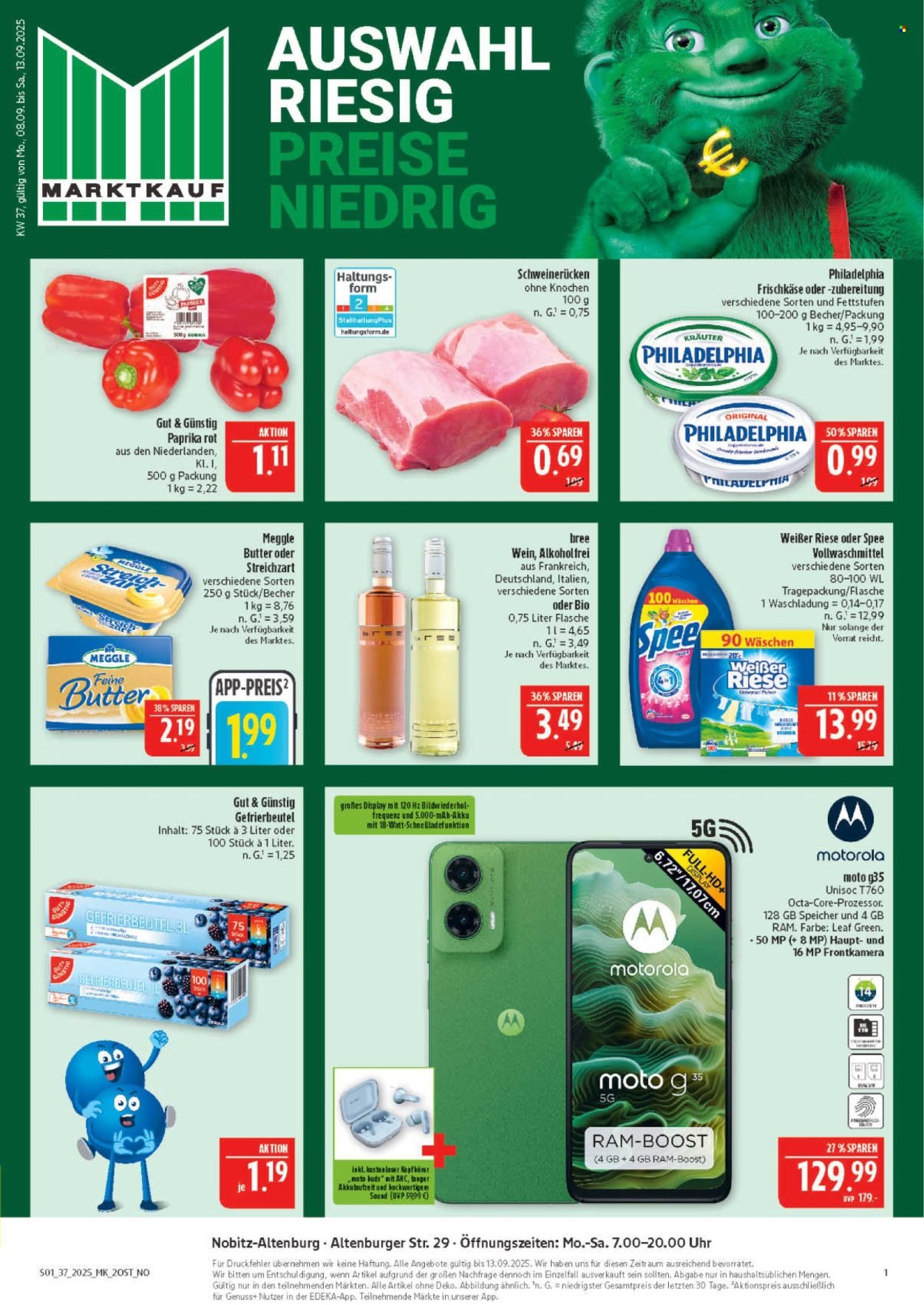 MARKTKAUF Prospekt - Ab Montag 8.09.2025 (2025-09-08 - 2025-09-13) | 1