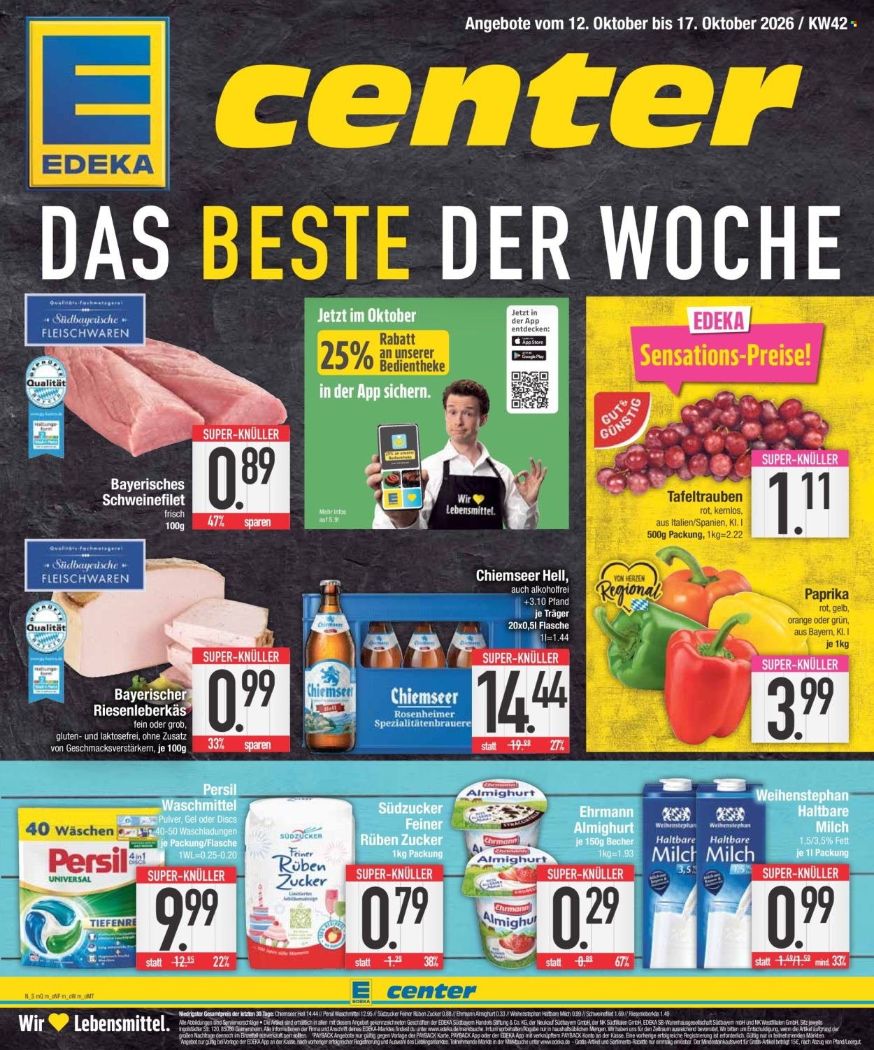 EDEKA Prospekt - Ab Montag 12.10.2026