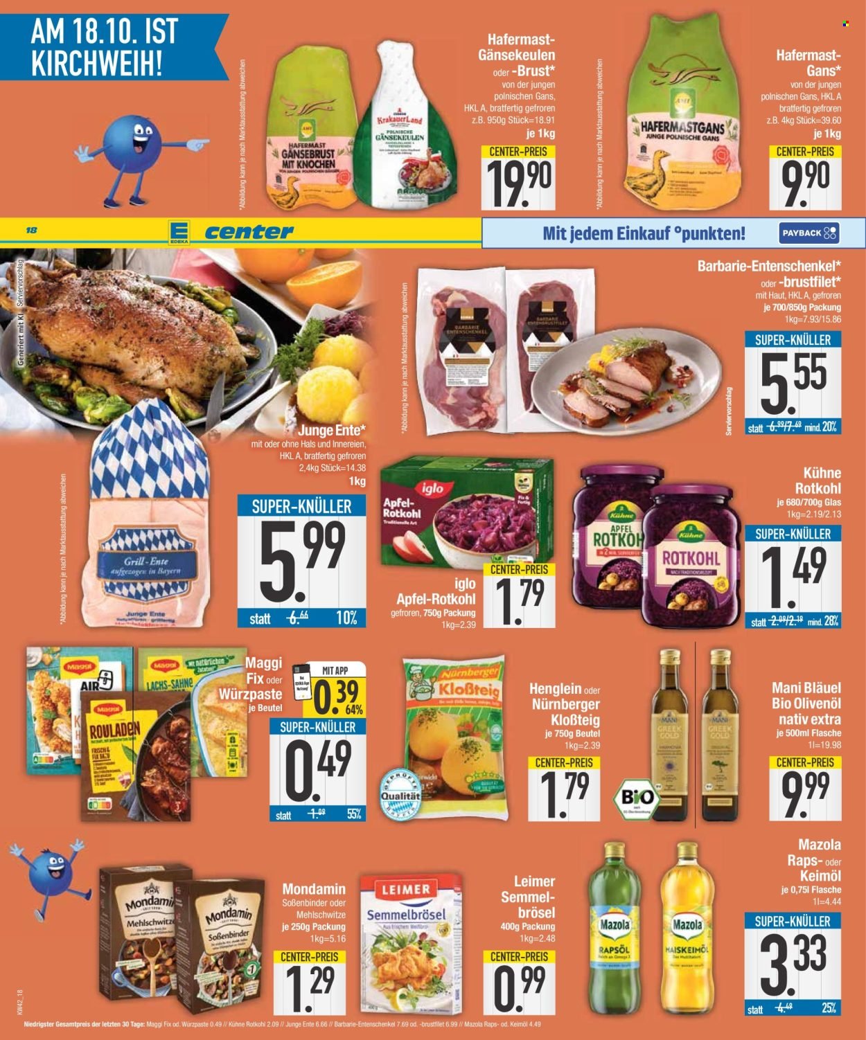 EDEKA Prospekt - Ab Montag 12.10.2026
