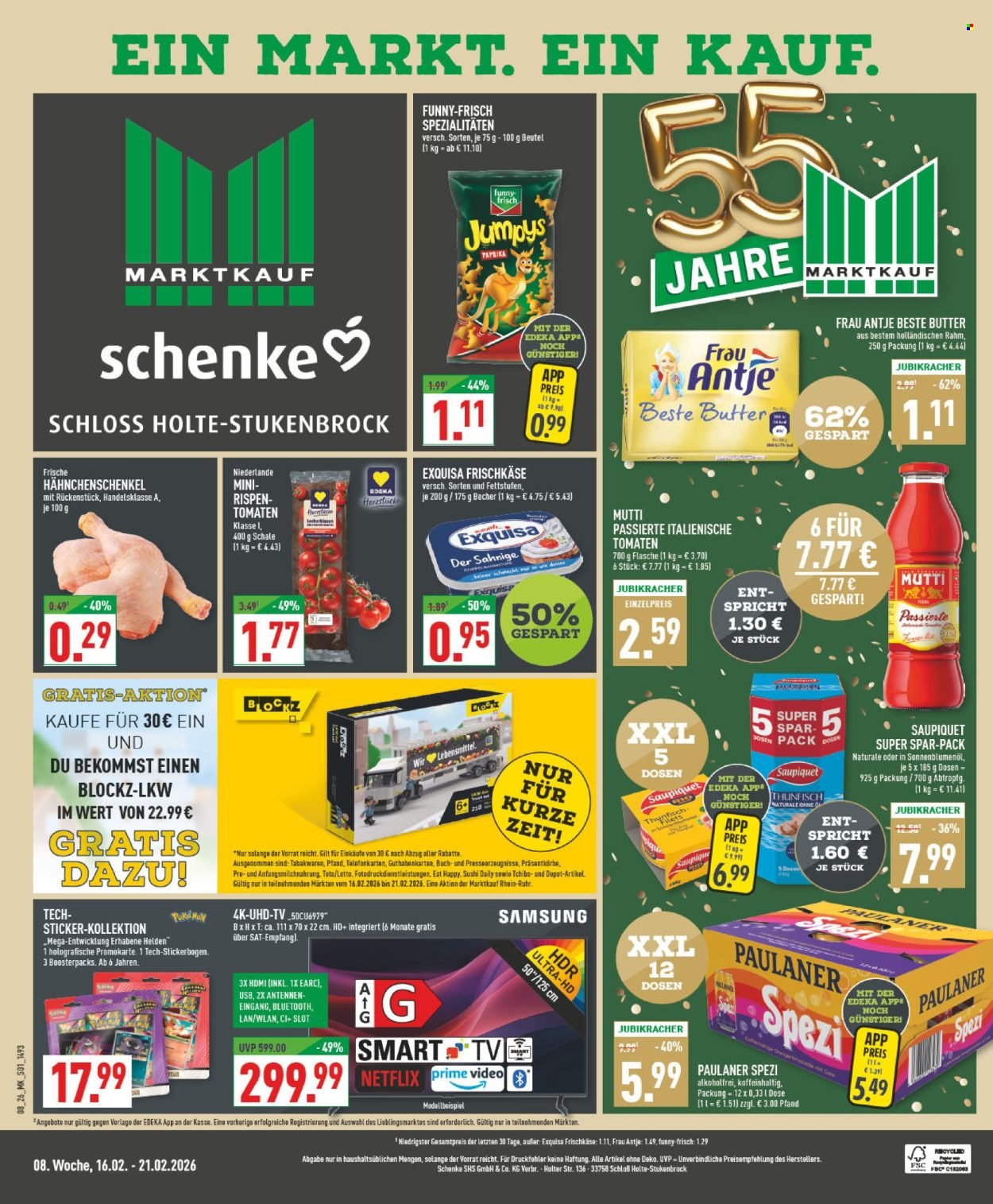 MARKTKAUF Prospekt - Ab Montag 16.02.2026