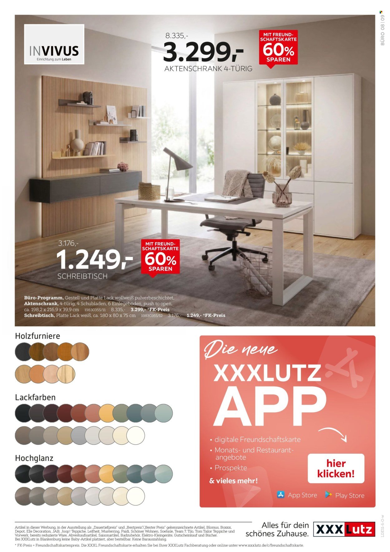 XXXLUTZ Prospekt - Büro Spezial