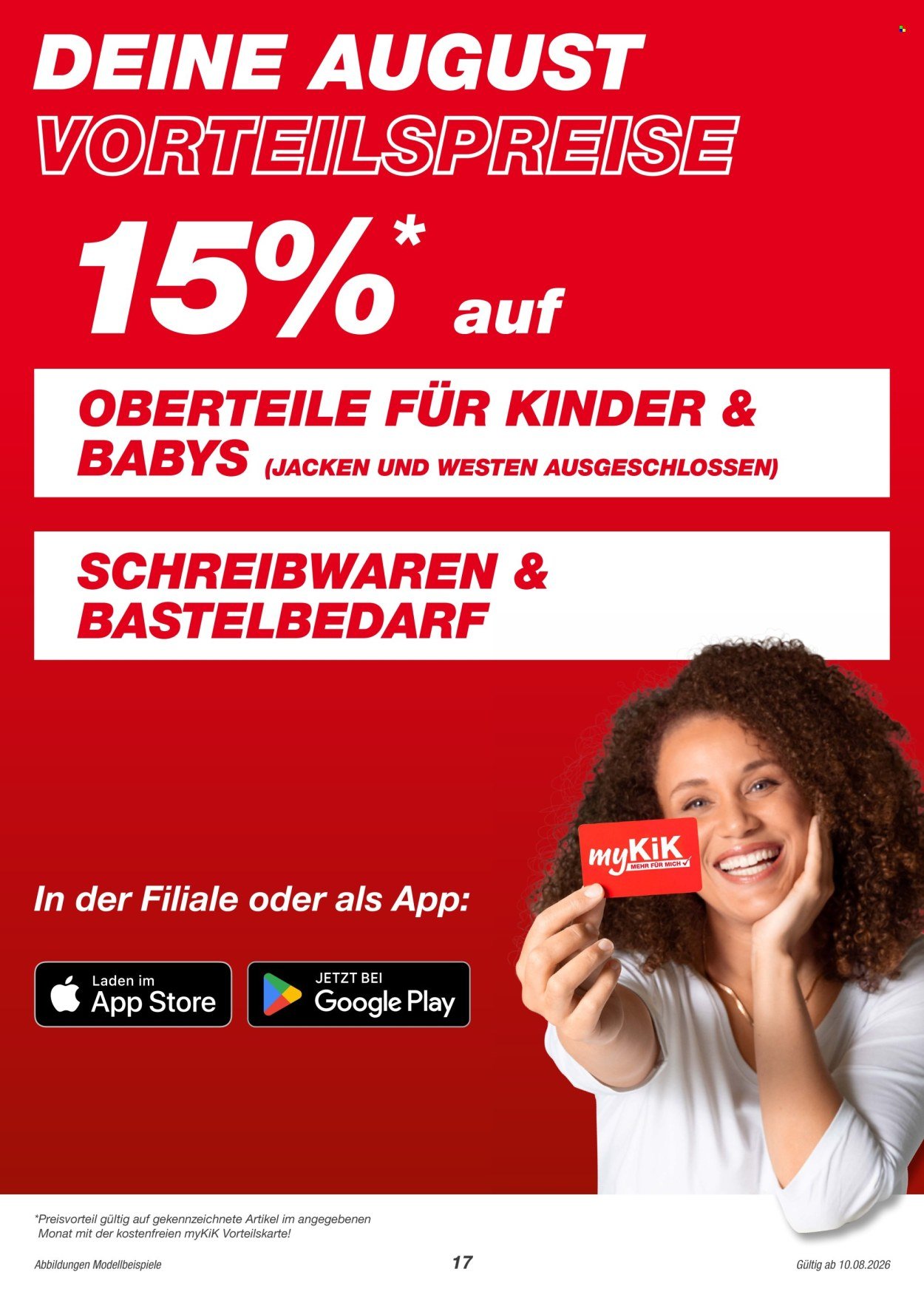 KIK Prospekt - Ab Samstag 8.08.2026