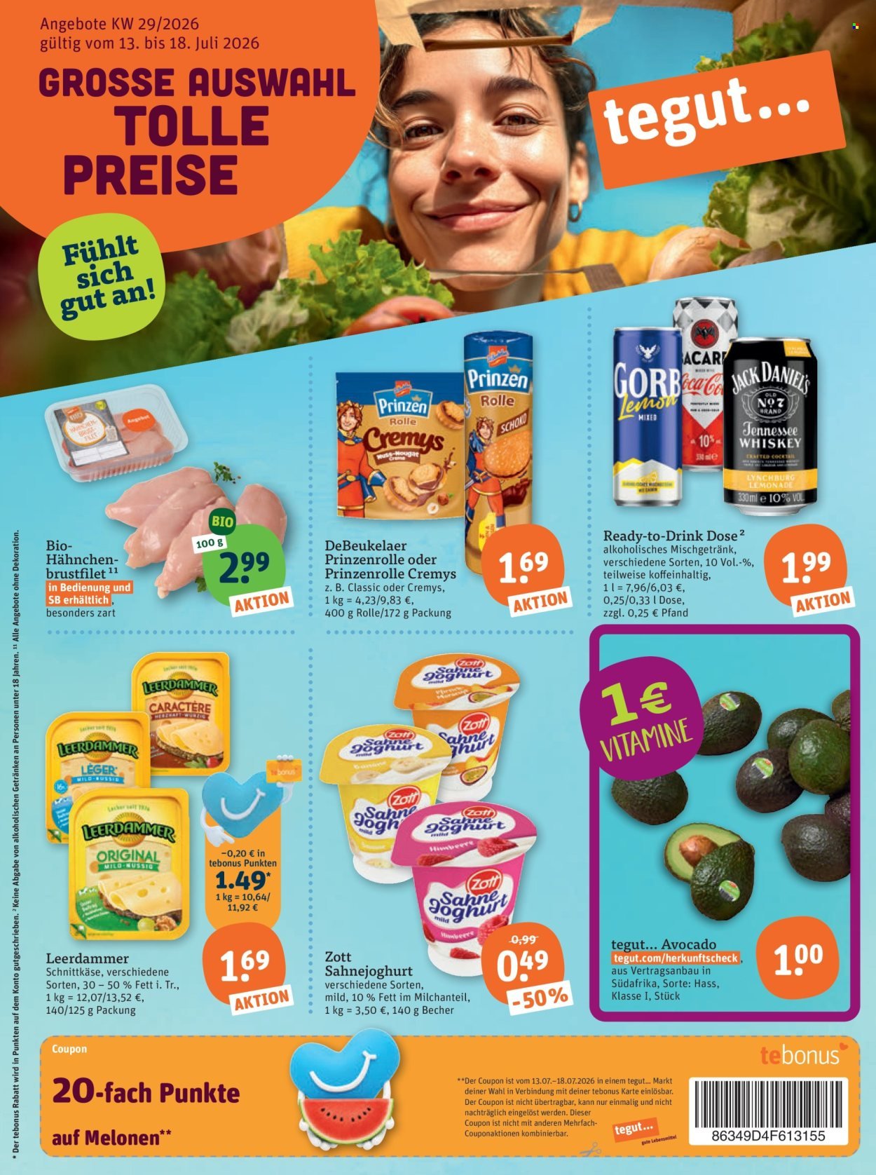 TEGUT... Prospekt - Ab Montag 13.07.2026