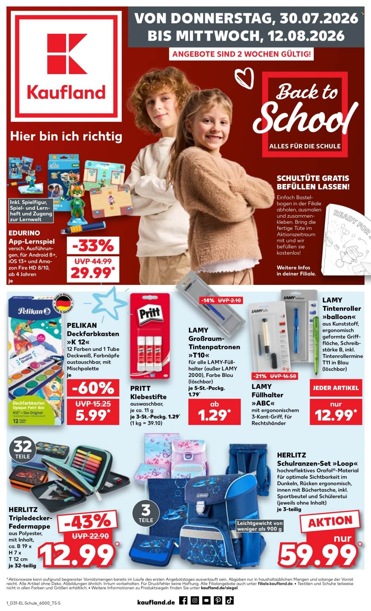 KAUFLAND Prospekt - Ab Donnerstag 30.07.2026