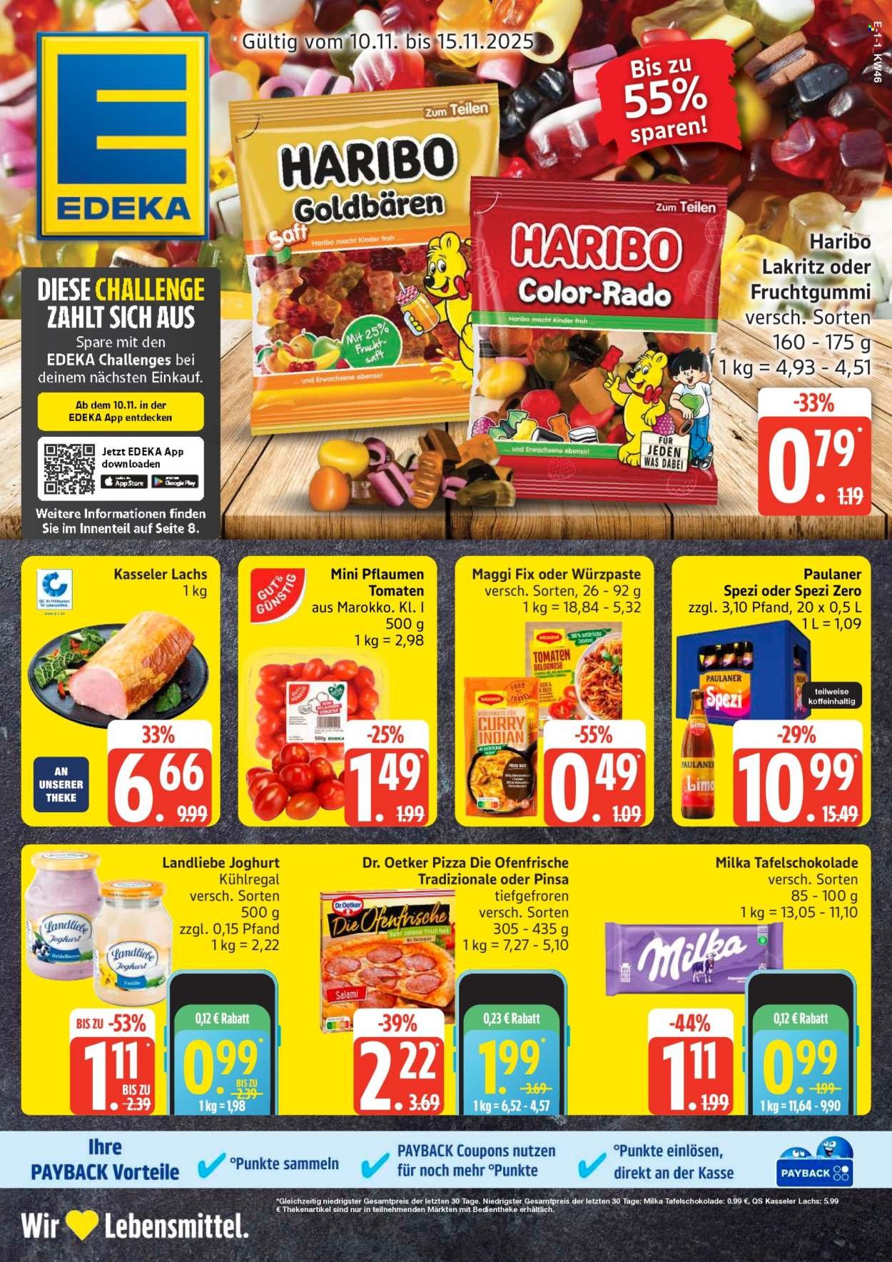 EDEKA Prospekt - Ab Montag 10.11.2025
