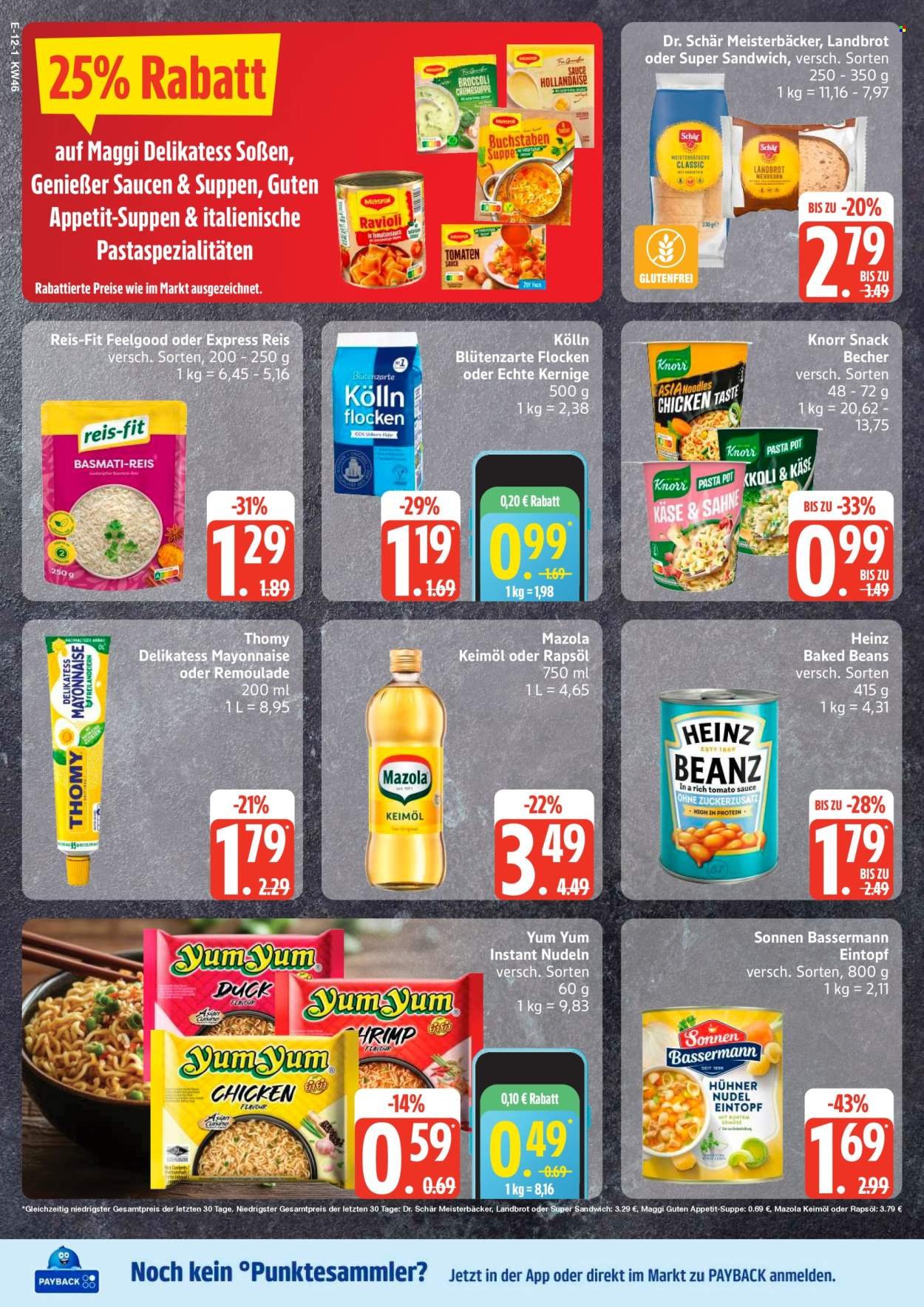 EDEKA Prospekt - Ab Montag 10.11.2025