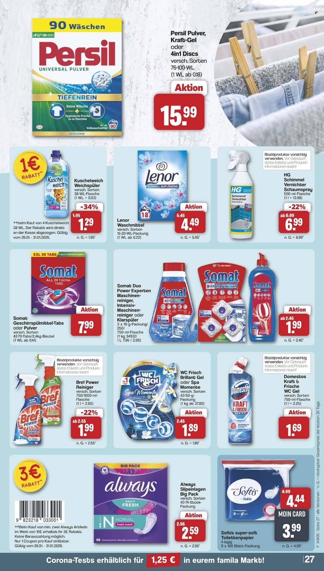 FAMILA Prospekt - Ab Montag 26.01.2026