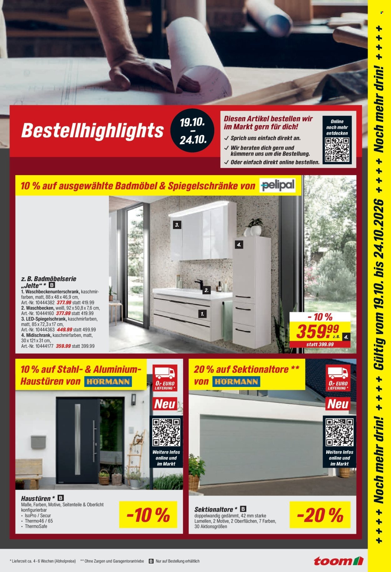 TOOM BAUMARKT Prospekt - Ab Montag 19.10.2026