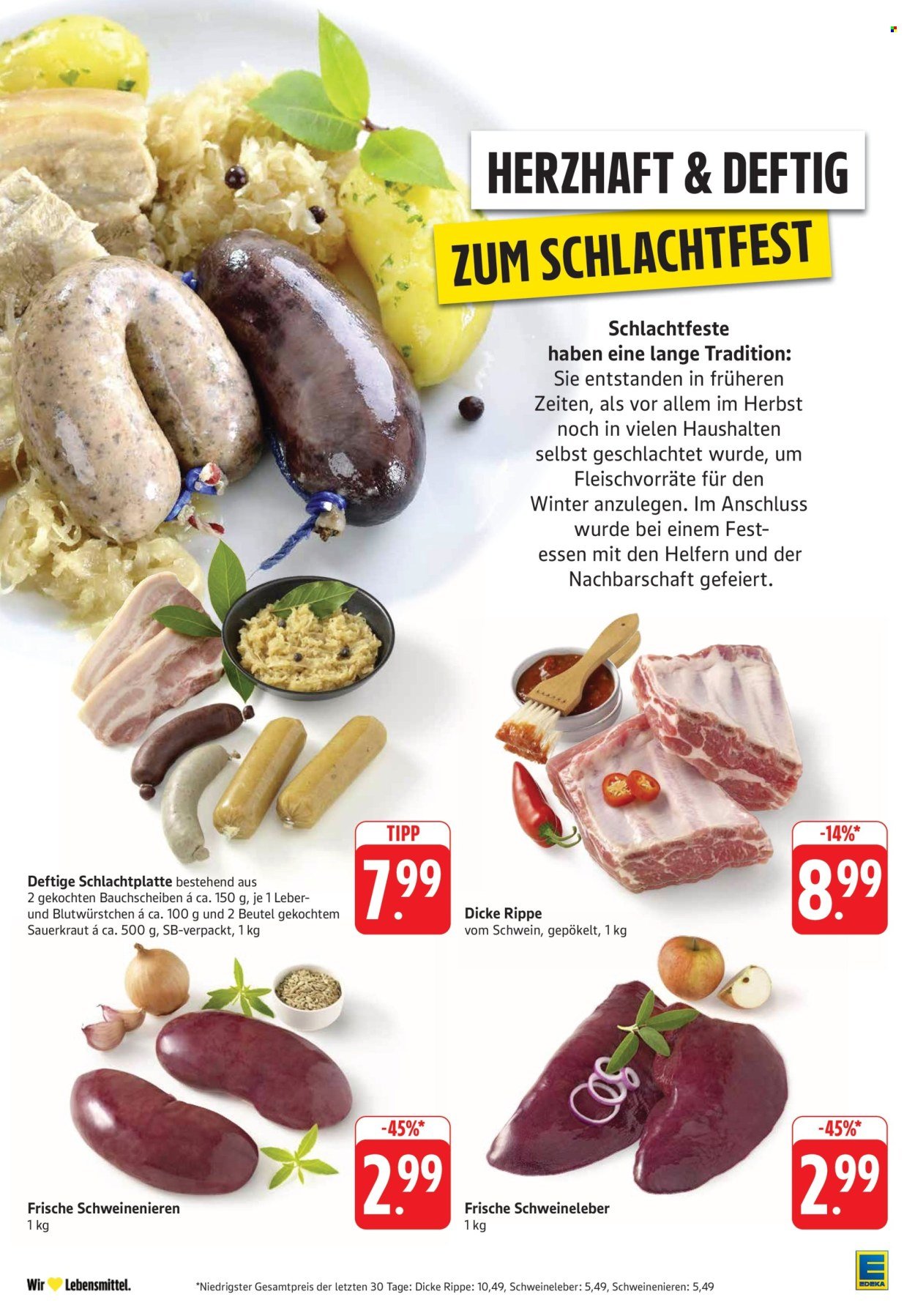 EDEKA Prospekt - Ab Montag 10.11.2025