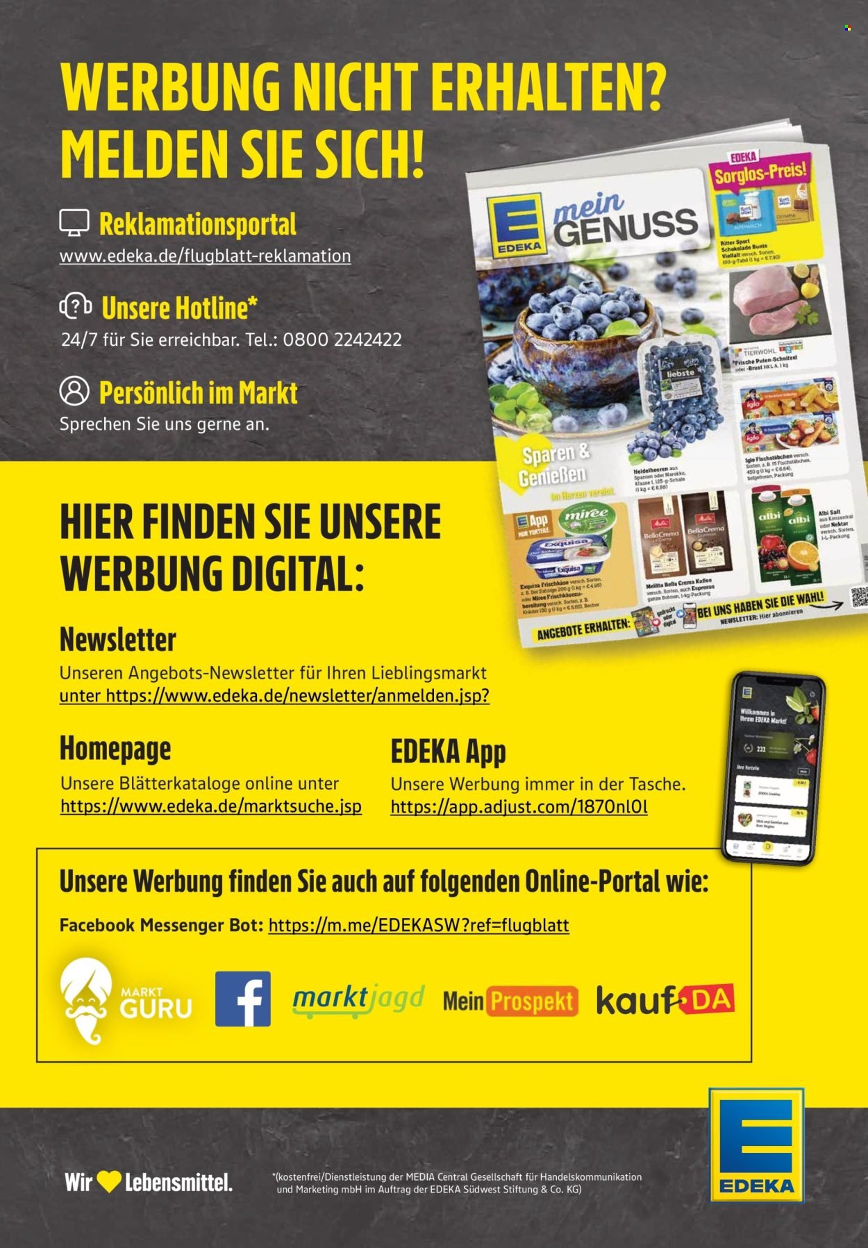 EDEKA Prospekt - Ab Montag 10.11.2025