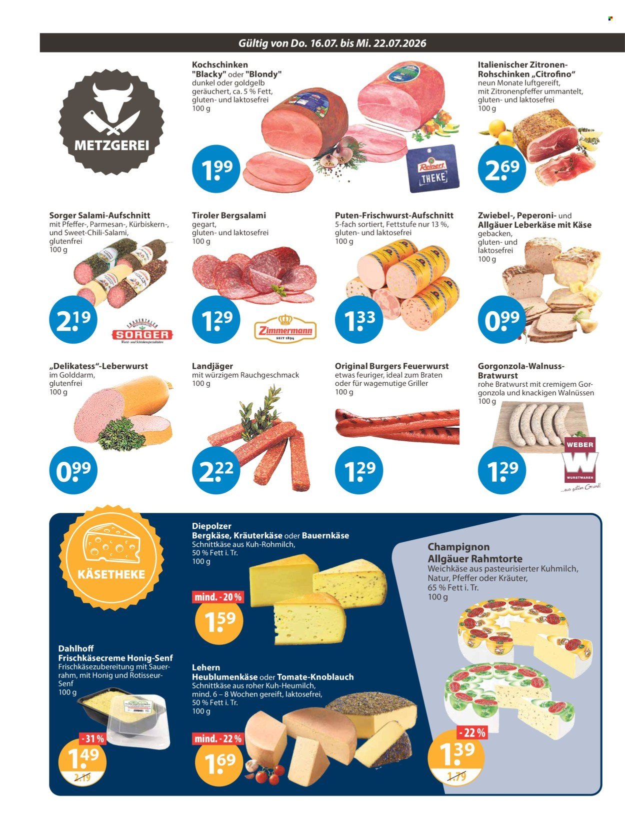 V-MARKT Prospekt - Ab Donnerstag 16.07.2026