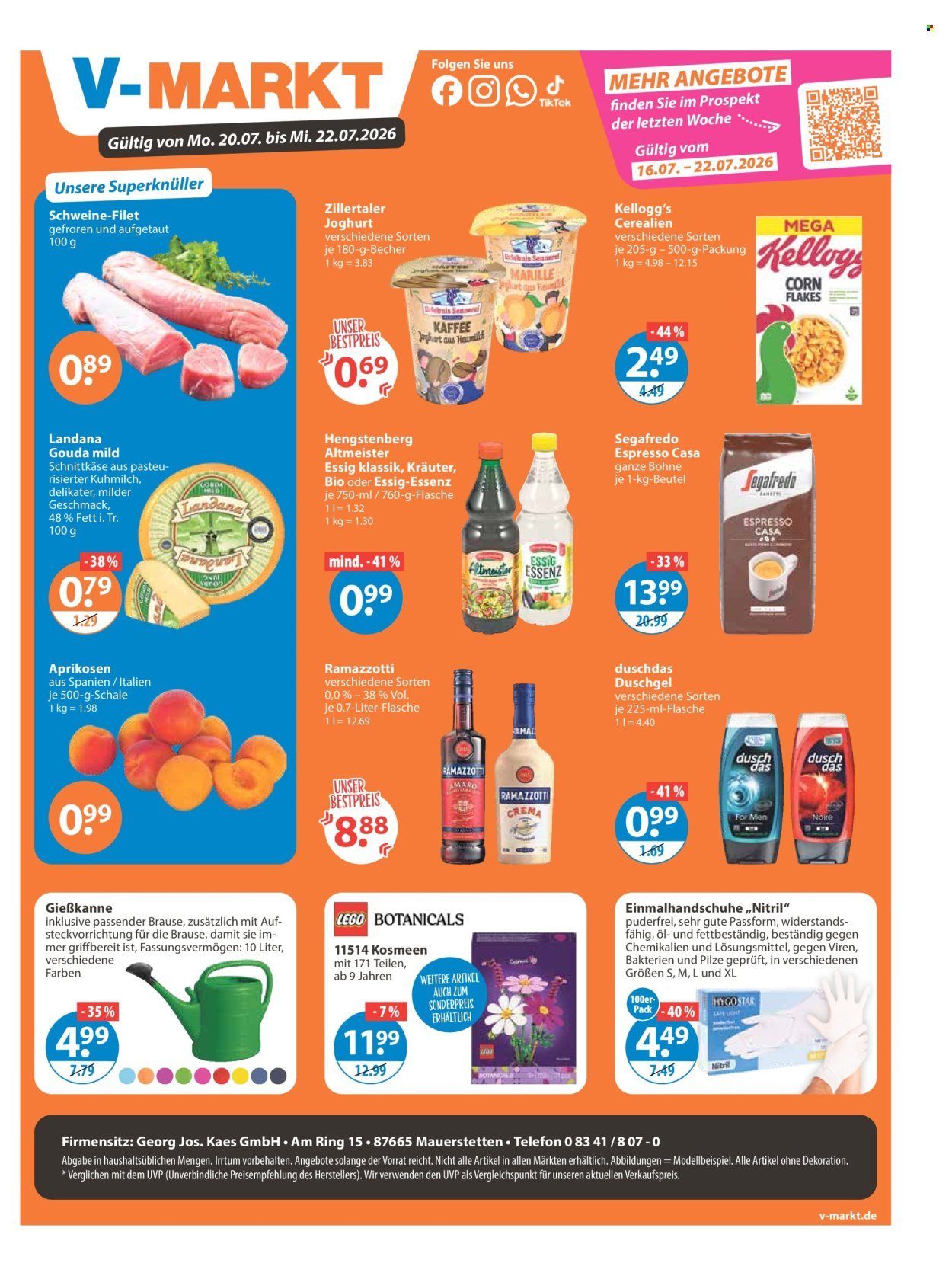 V-MARKT Prospekt - Ab Donnerstag 16.07.2026