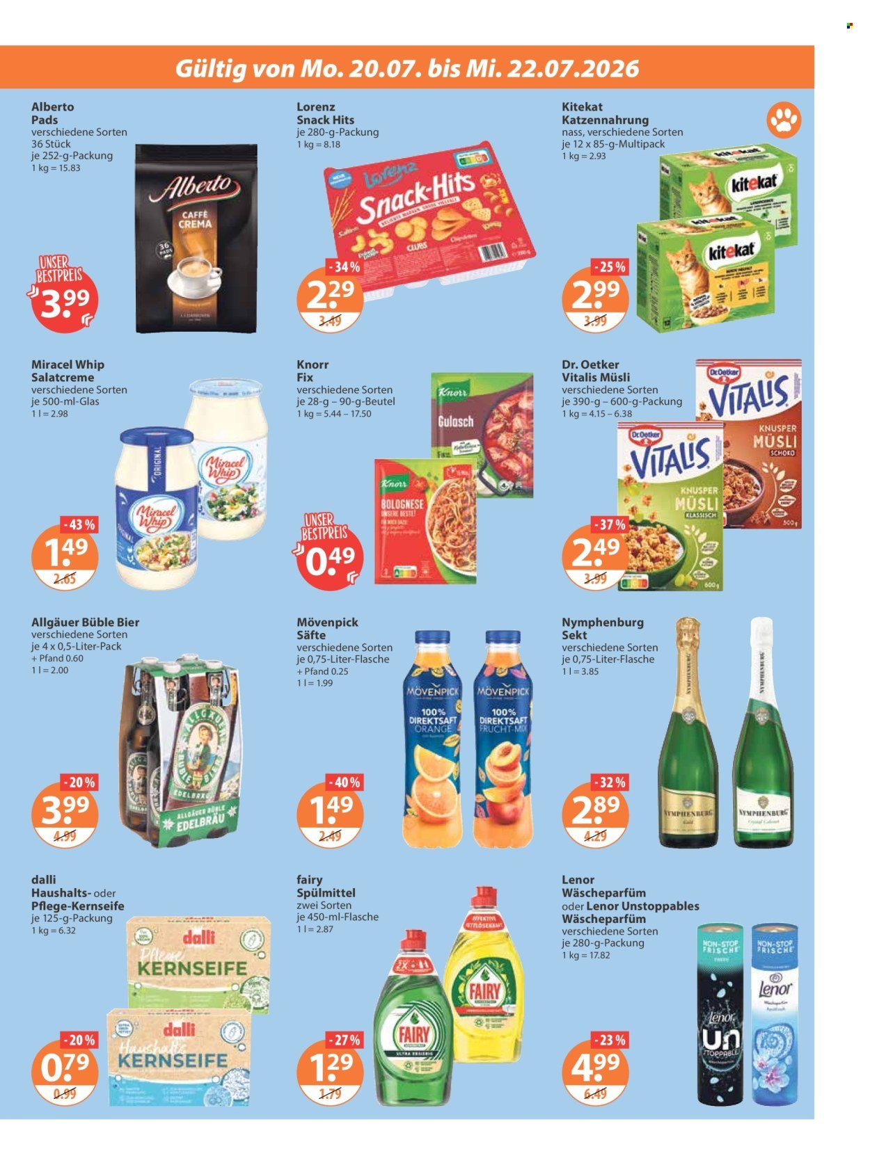 V-MARKT Prospekt - Ab Donnerstag 16.07.2026